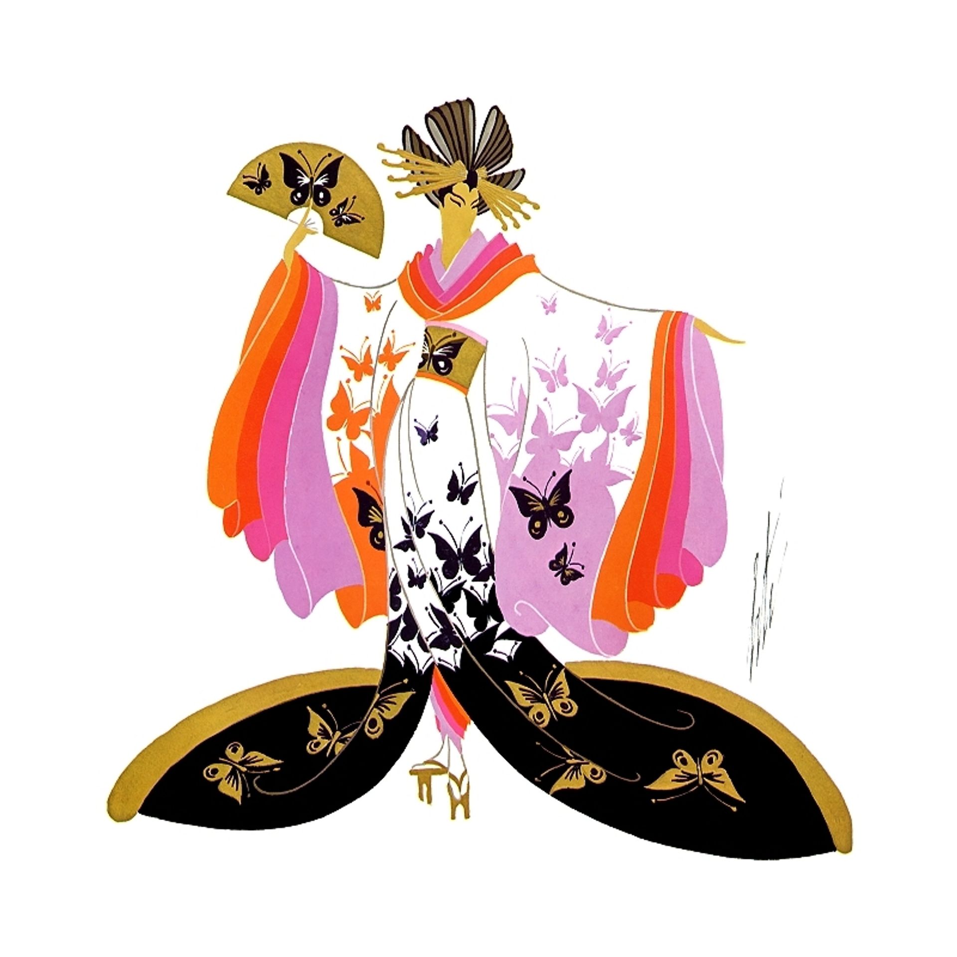 Madame Butterfly, Heroines by Erte