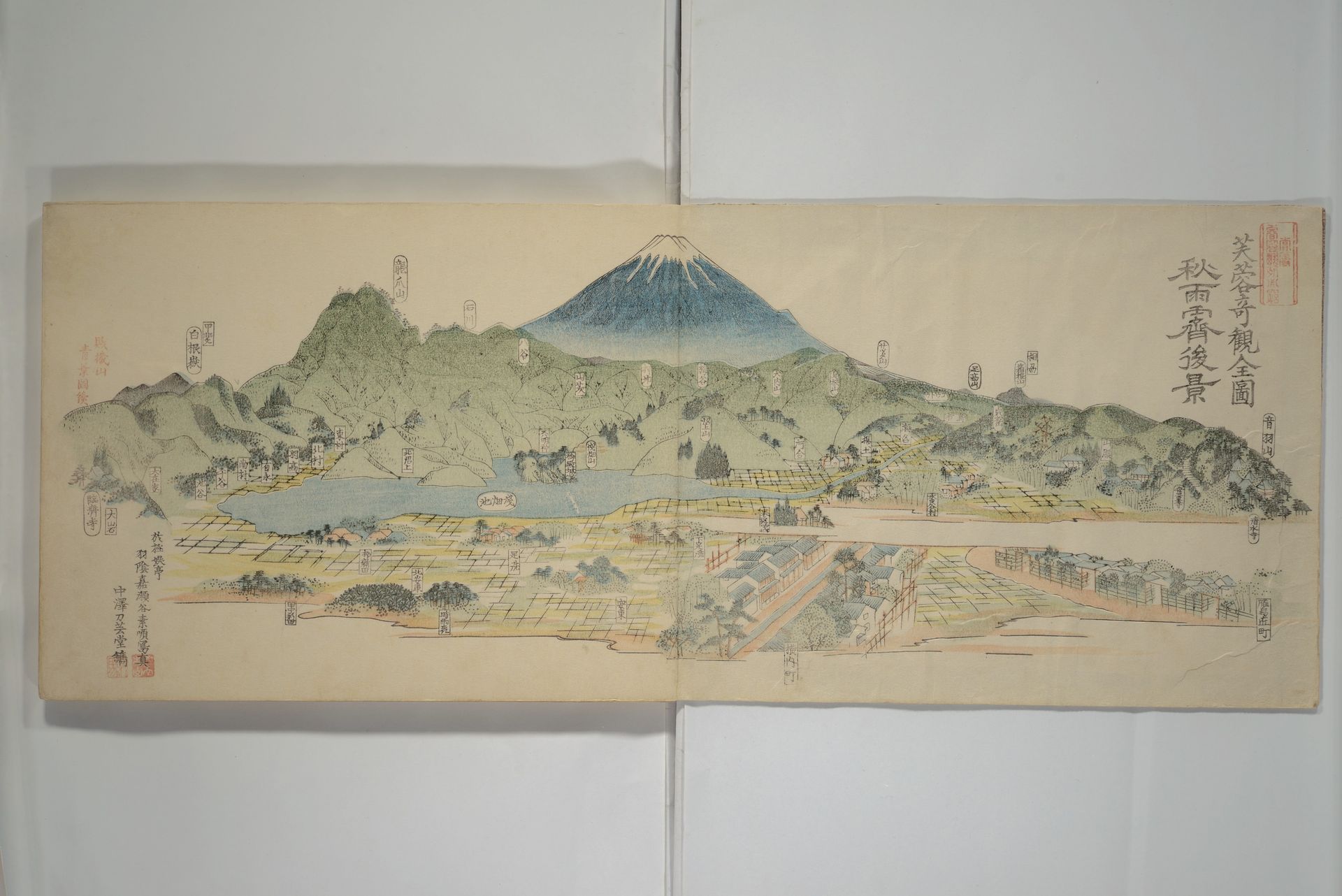 Striking Views of Mount Fuji by Yamada Yoshitsuna
