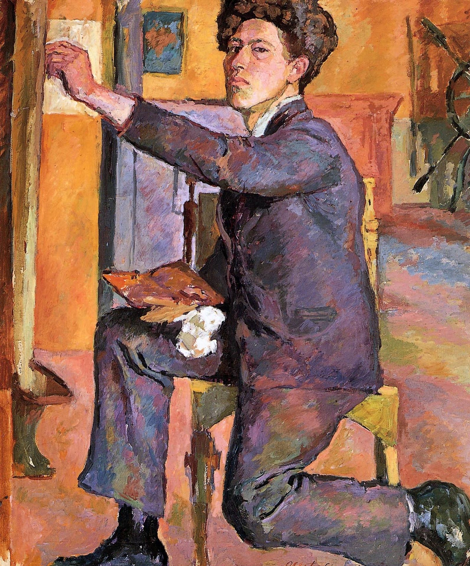 Self-Portrait by Alberto Giacometti