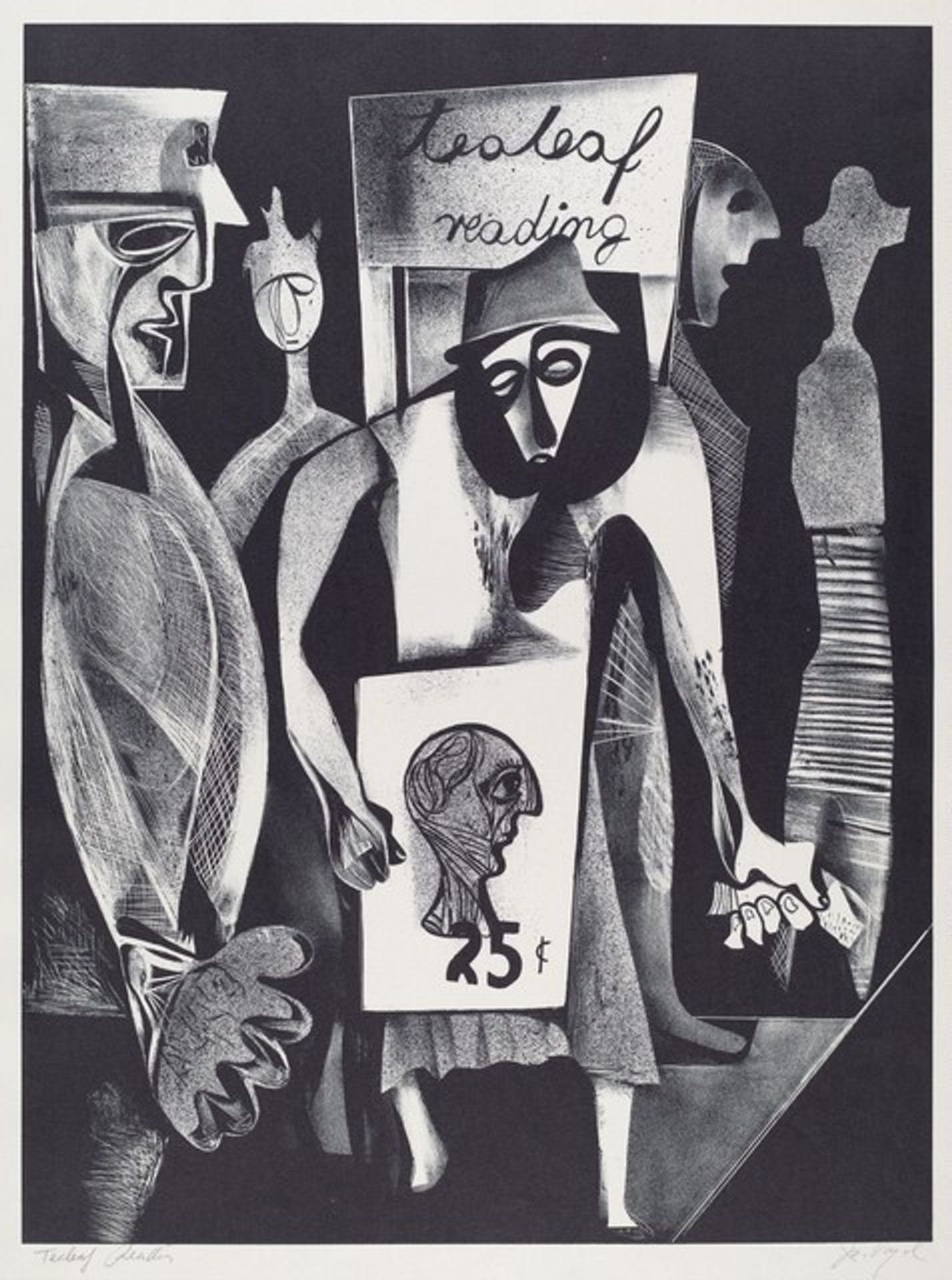 Tea Leaf Reading by Joseph Vogel