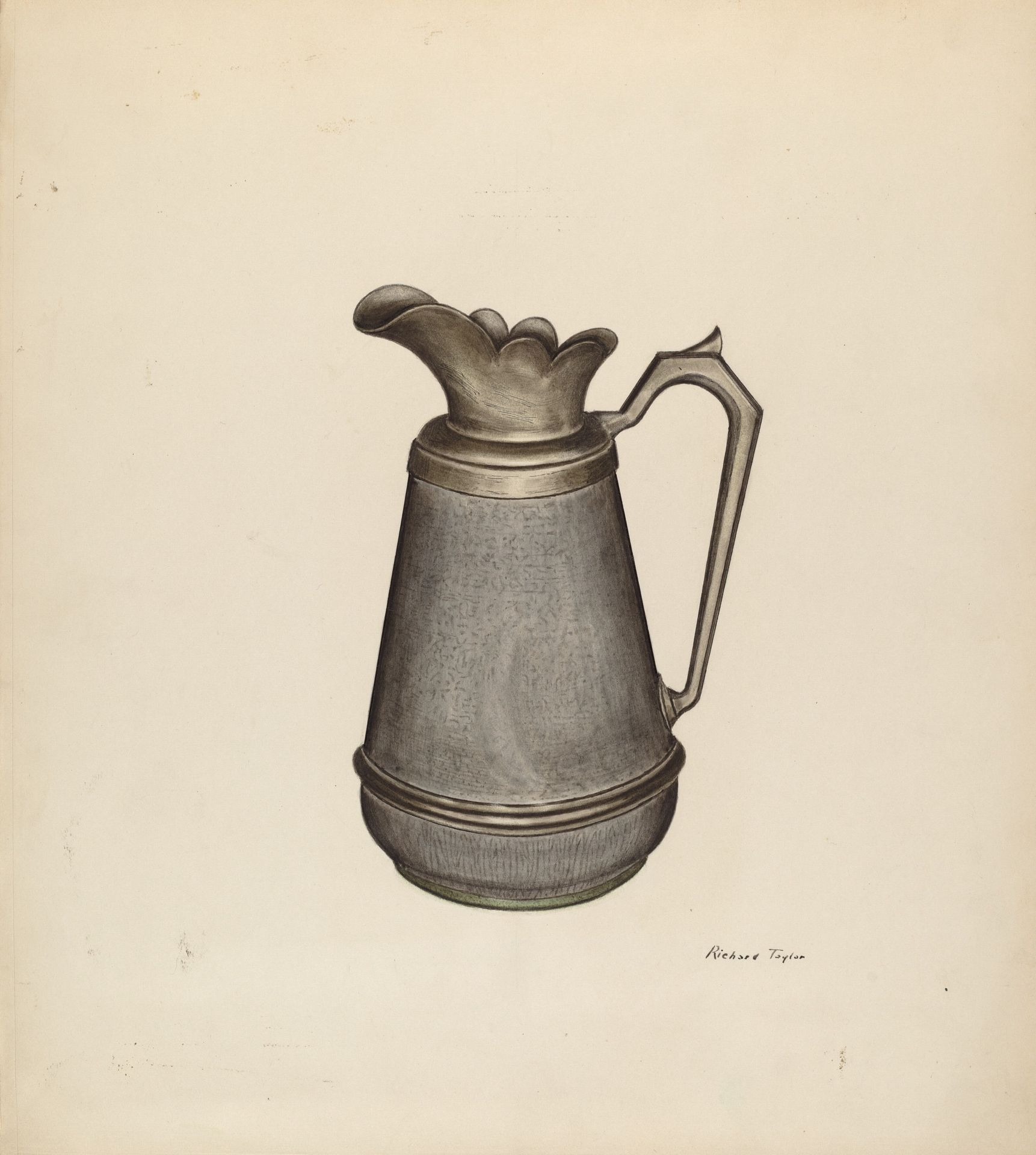 Enamel Pitcher by Richard Taylor