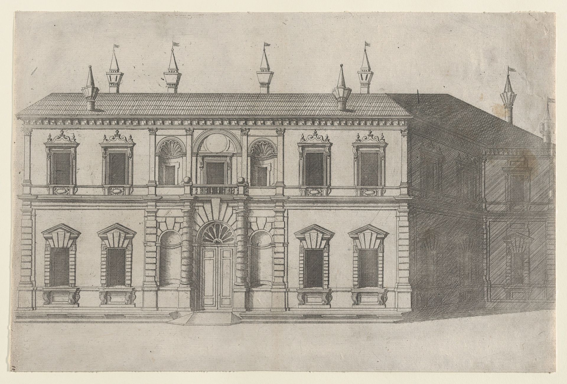 Speculum Romanae Magnificentiae: Villa di Papa Giulio by Anonymous