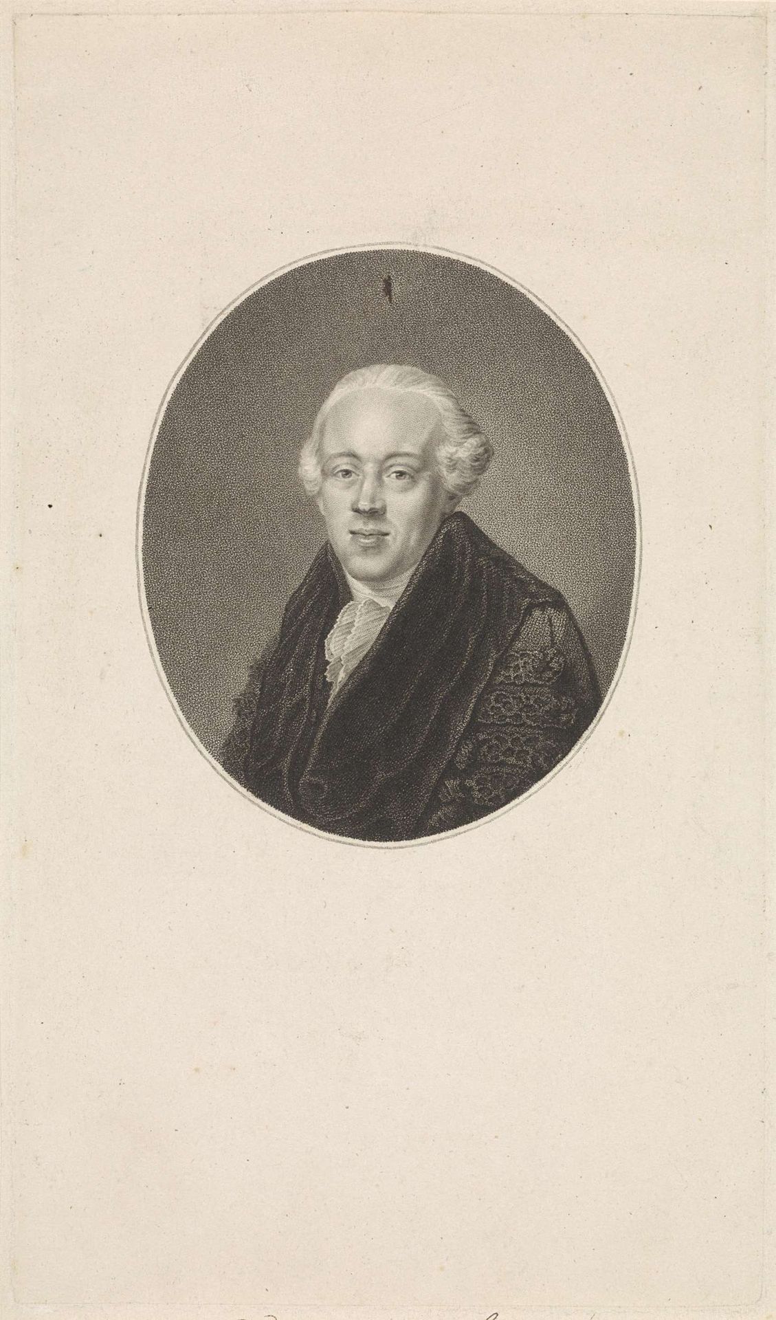 Portret van Jan Frederik van Beeck Calkoen by Willem van Senus