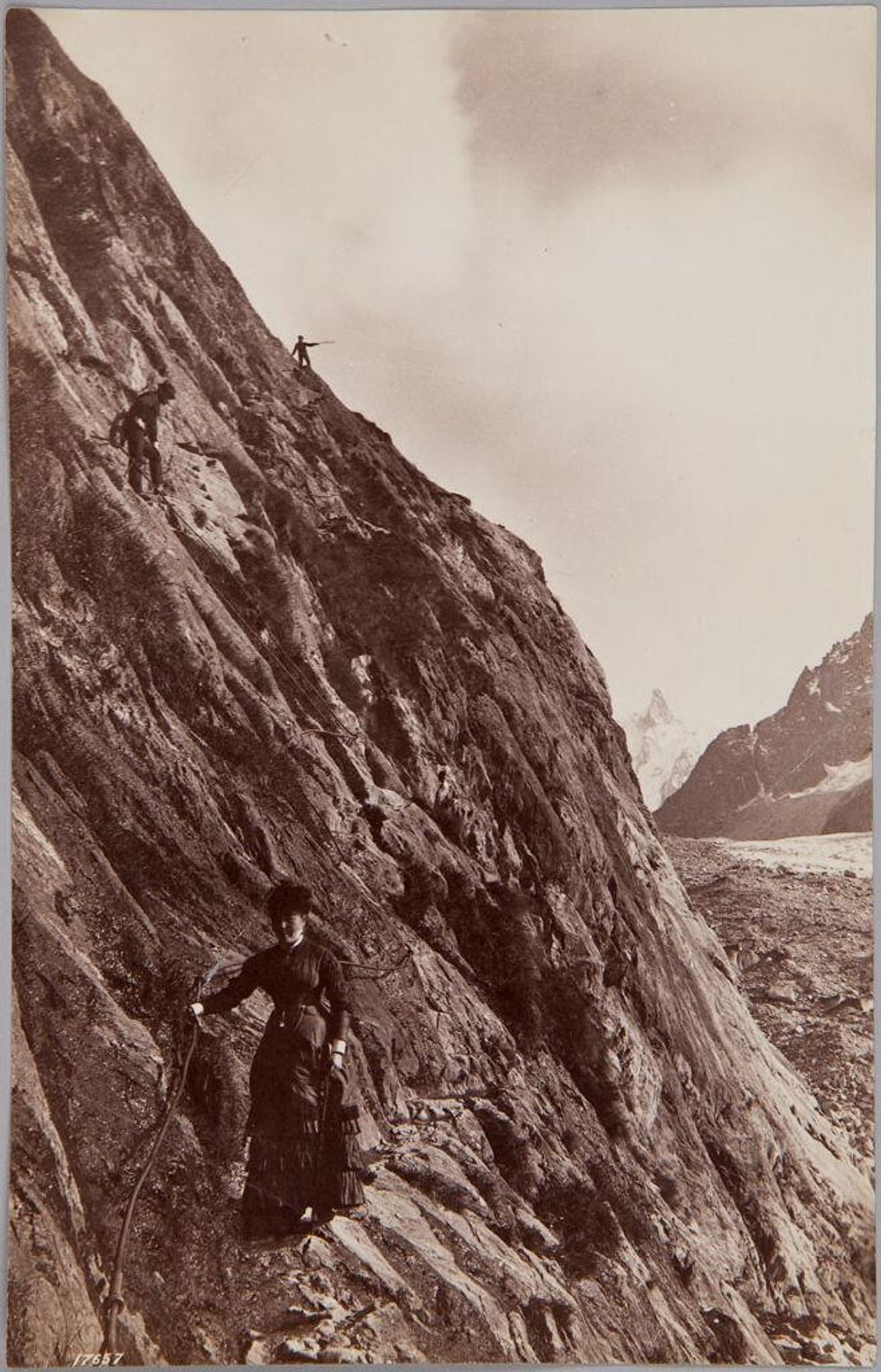 Chamounise, Le Mauvais Pass by Francis Frith