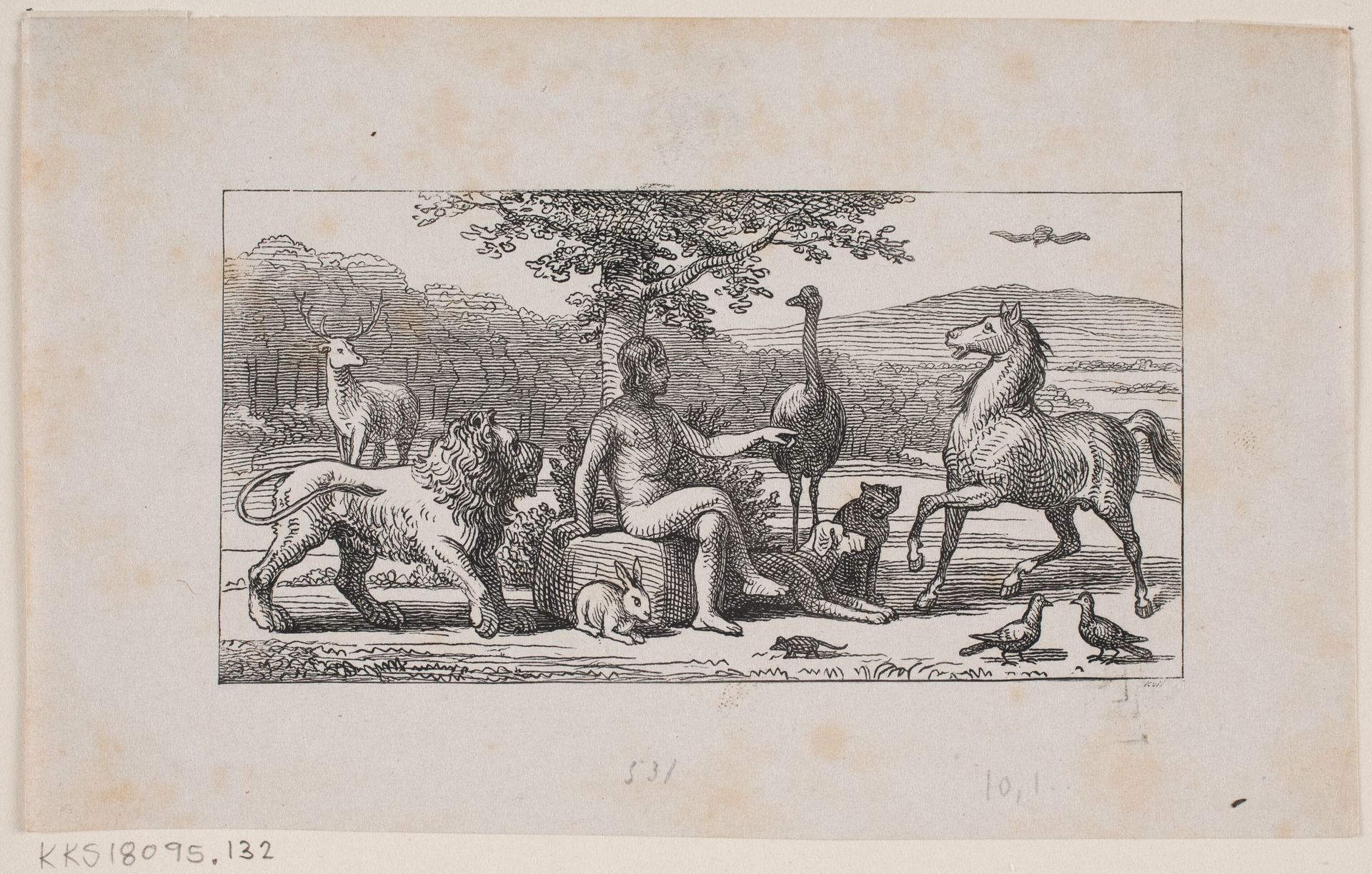 Prøvetryk til Chr. Winthers A.B.C. by H.P. Hansen