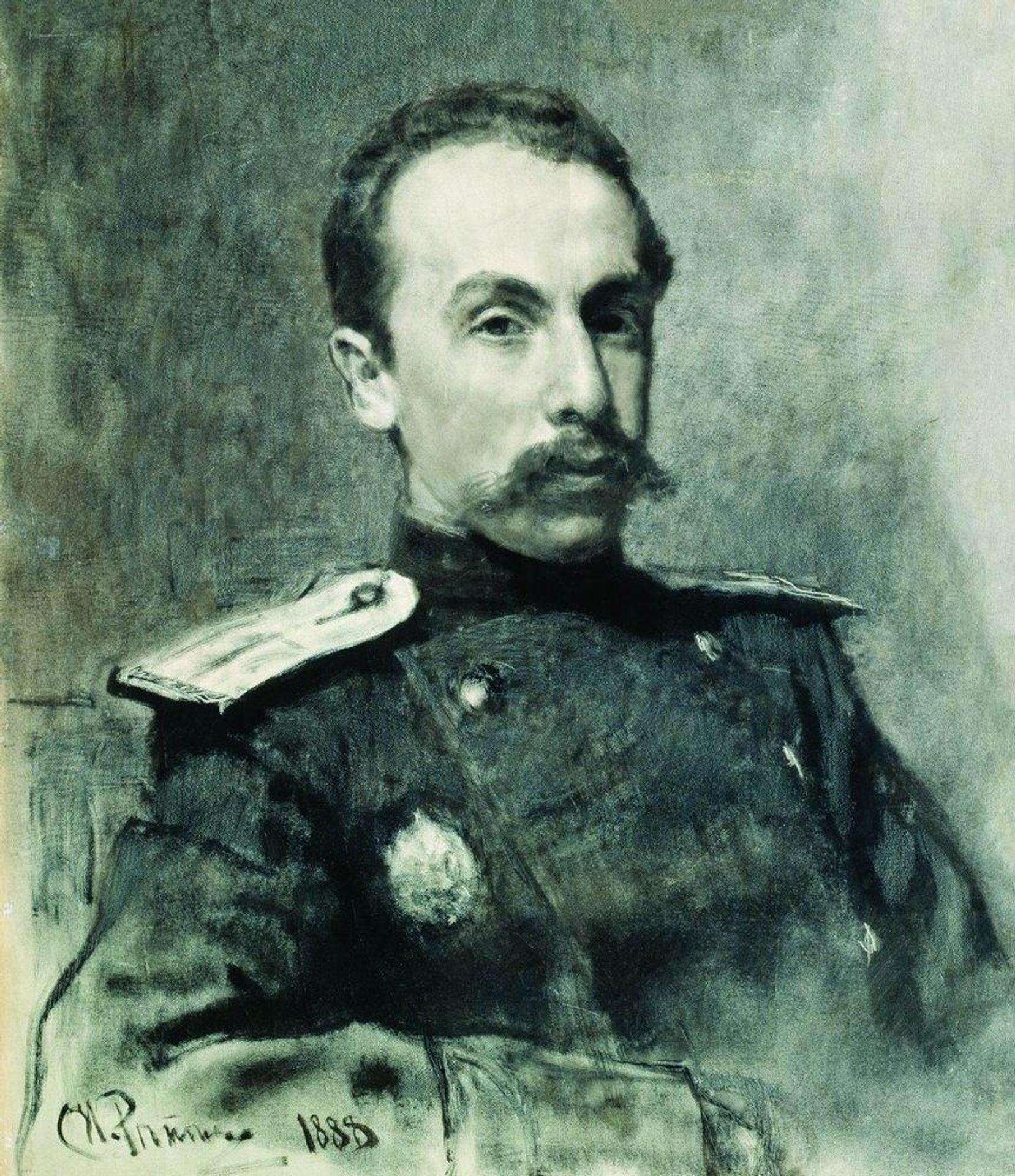 Portrait of A.V. Zhirkevich by Ilya Repin