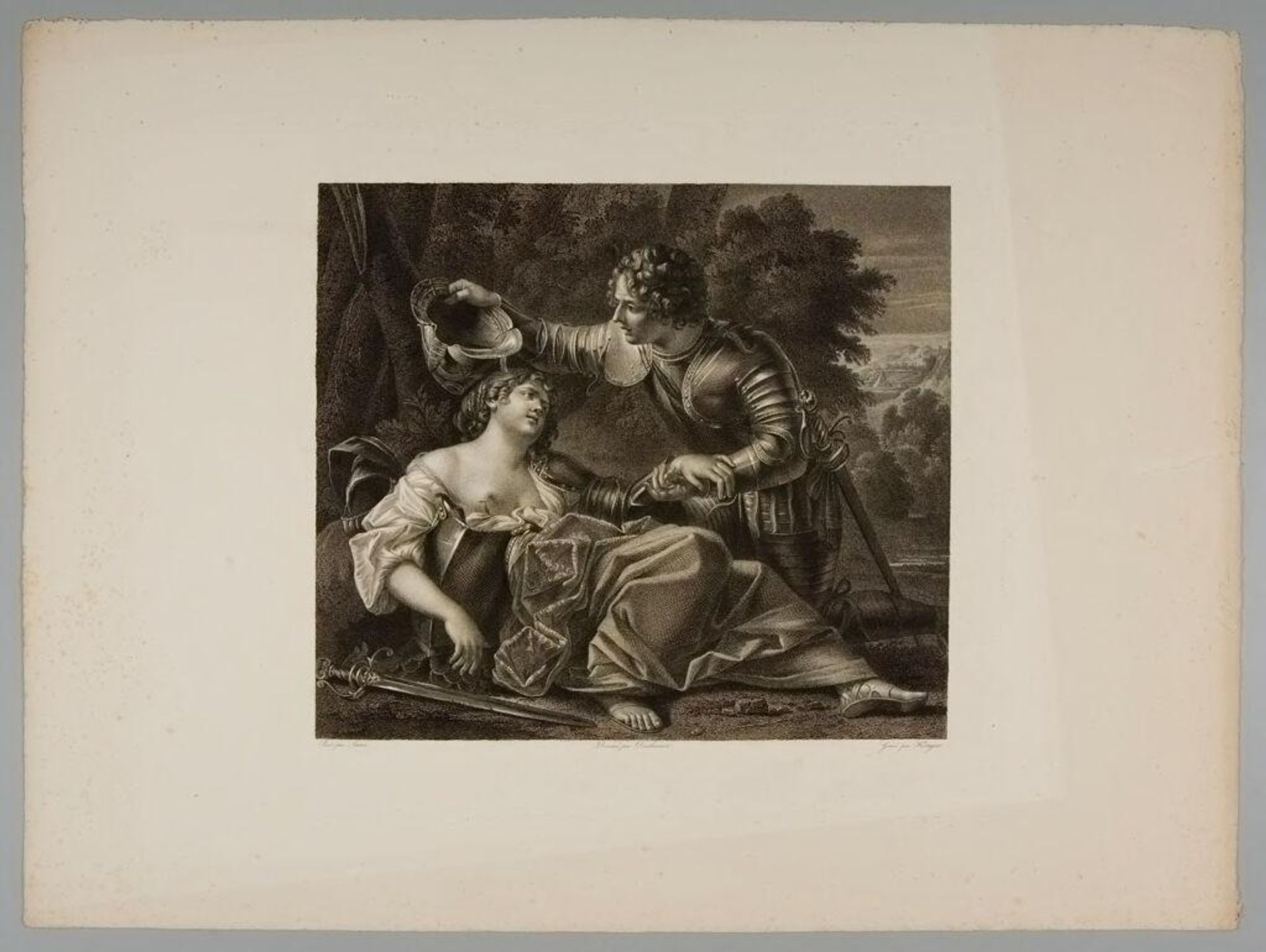 Death of Clorinda by Ephraim Gottlieb Krüger