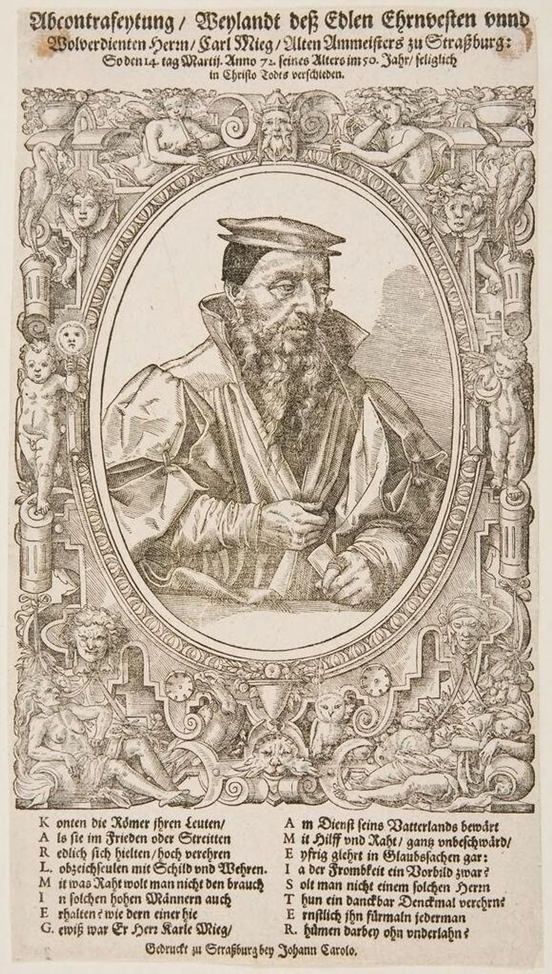 Karl Mieg by Anonymous
