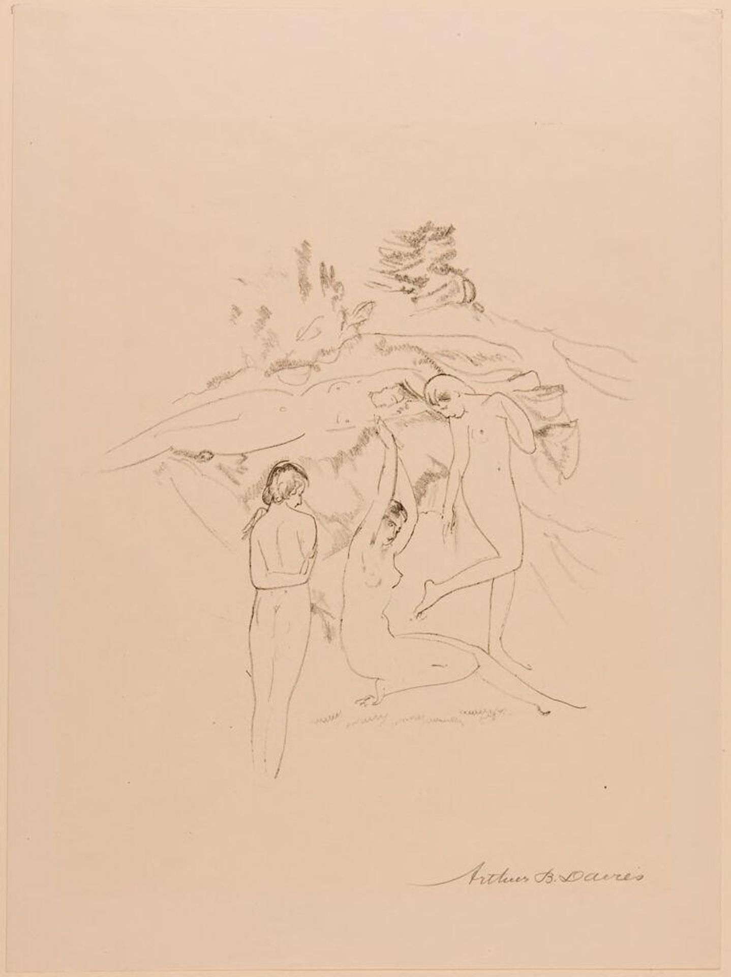 Morning Quiet by Arthur Bowen Davies