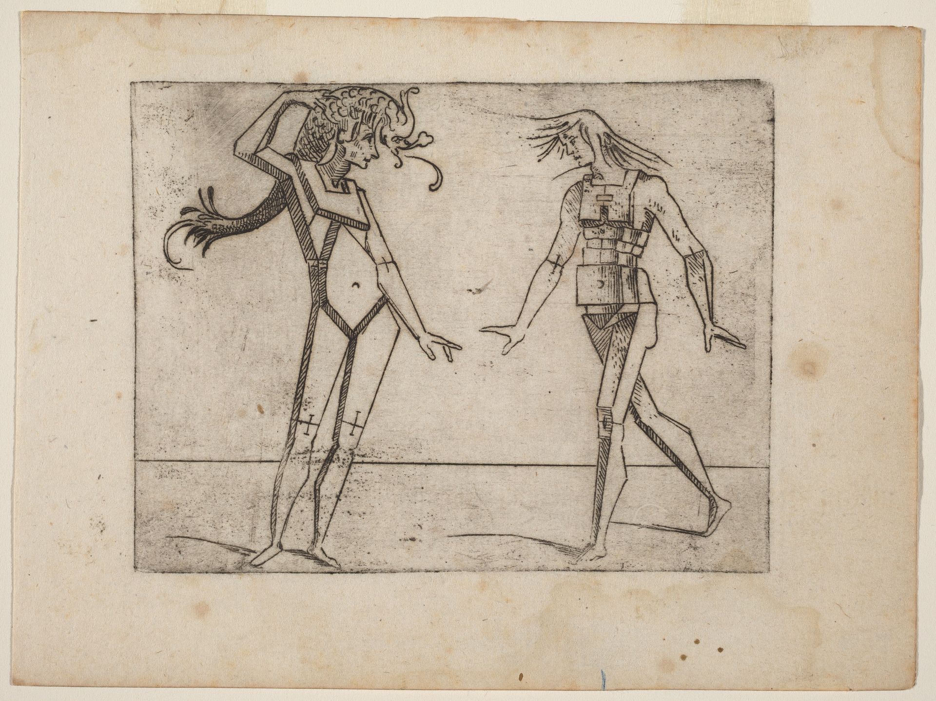 From "Bizzarie di varie Figure" by Giovanni Battista Bracelli