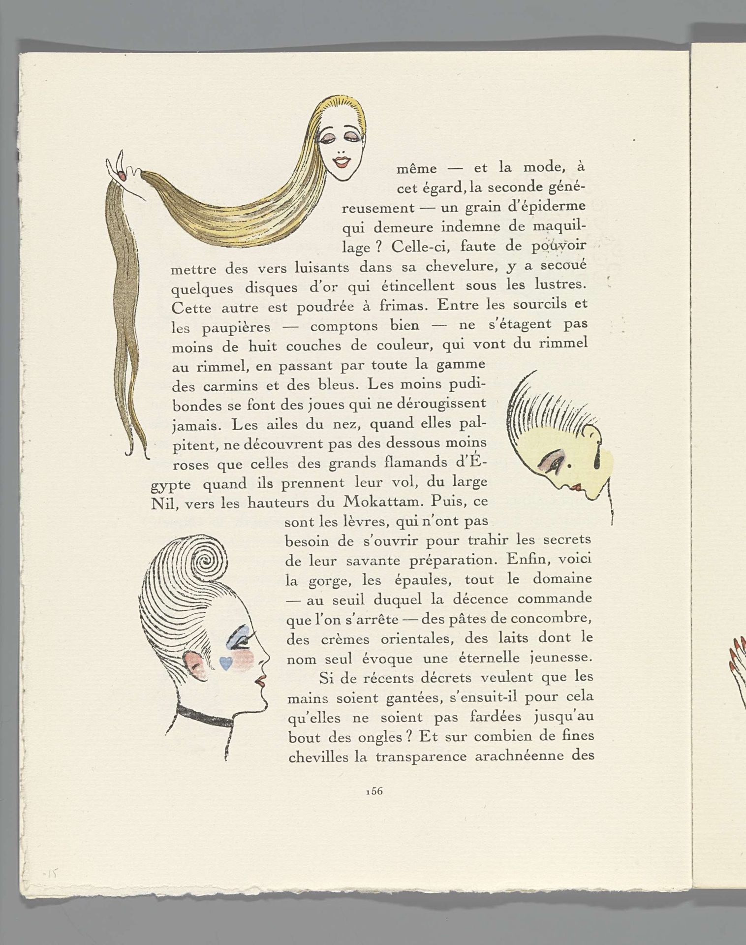 Gazette du Bon Ton, 1914 - No. 5, pag. 156: La Palette des Dames by E. Ayres