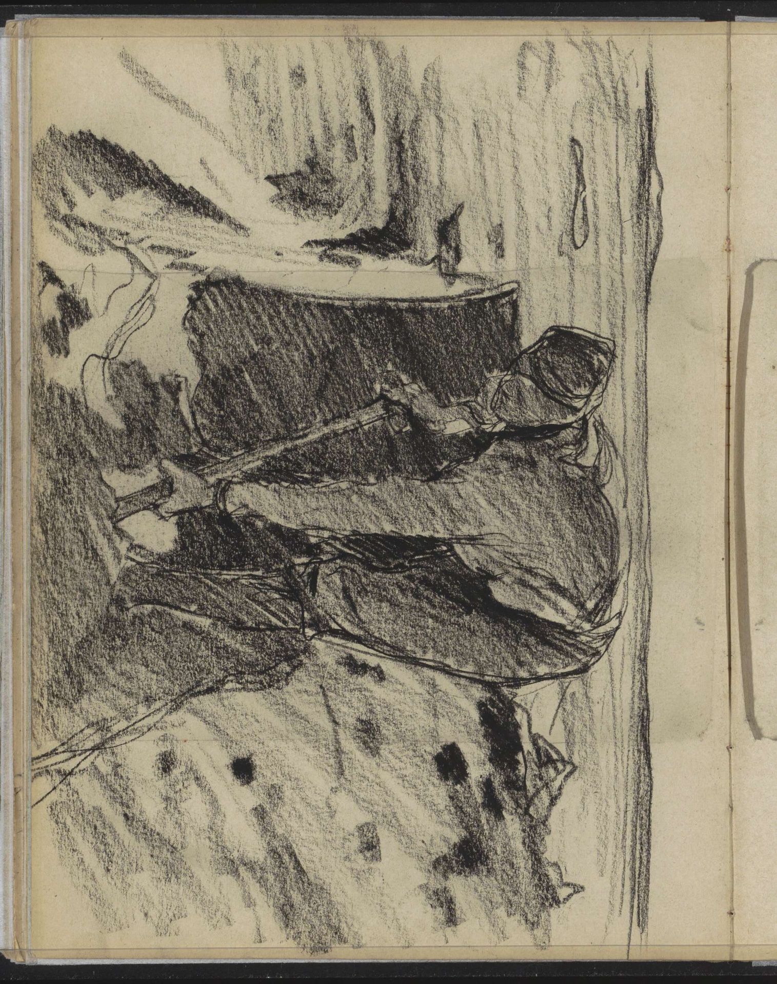 Gravende heiwerker by Willem Witsen
