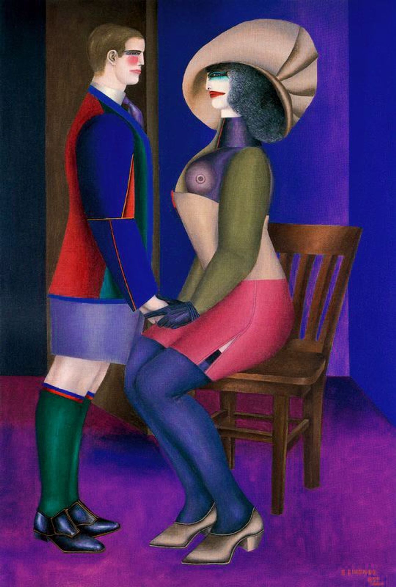 Contact by Richard Lindner