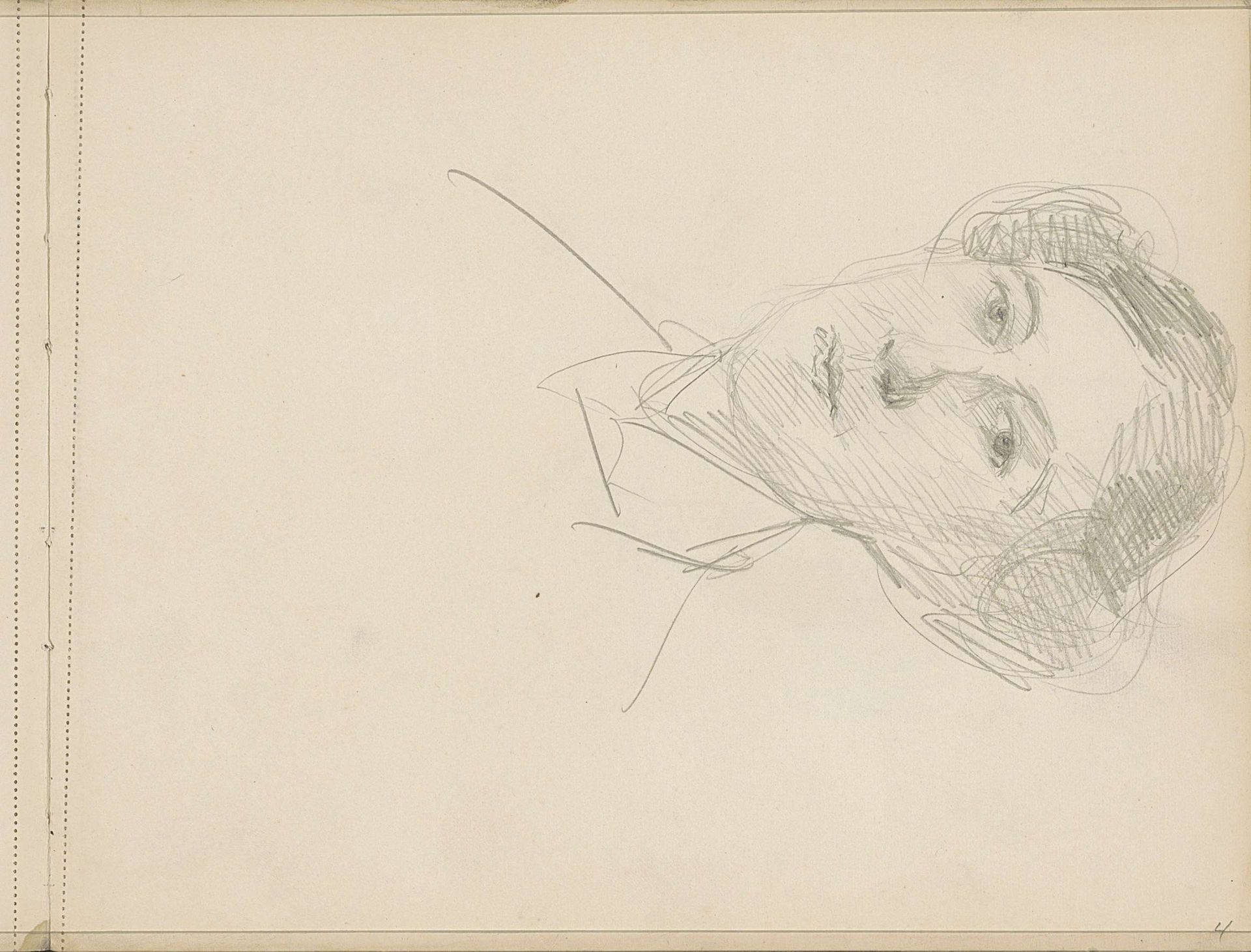 Vrouwenhoofd by Isaac Israels