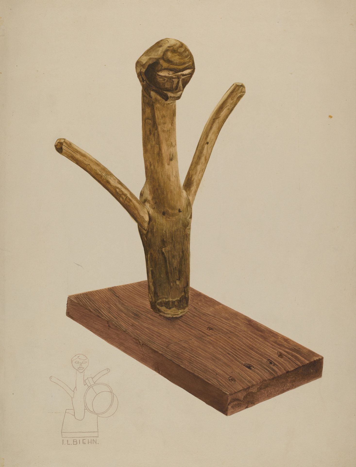 Cup Holder by Irving L. Biehn