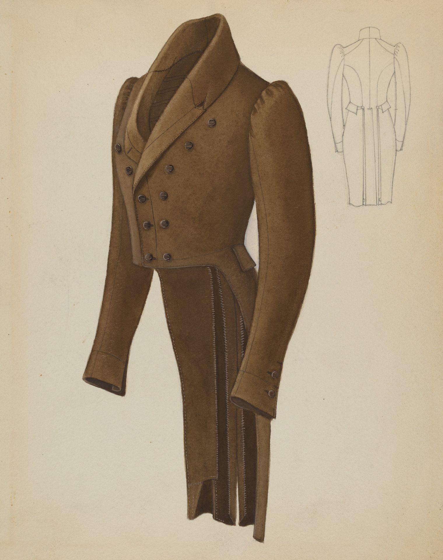 Man's Coat by Henry De Wolfe