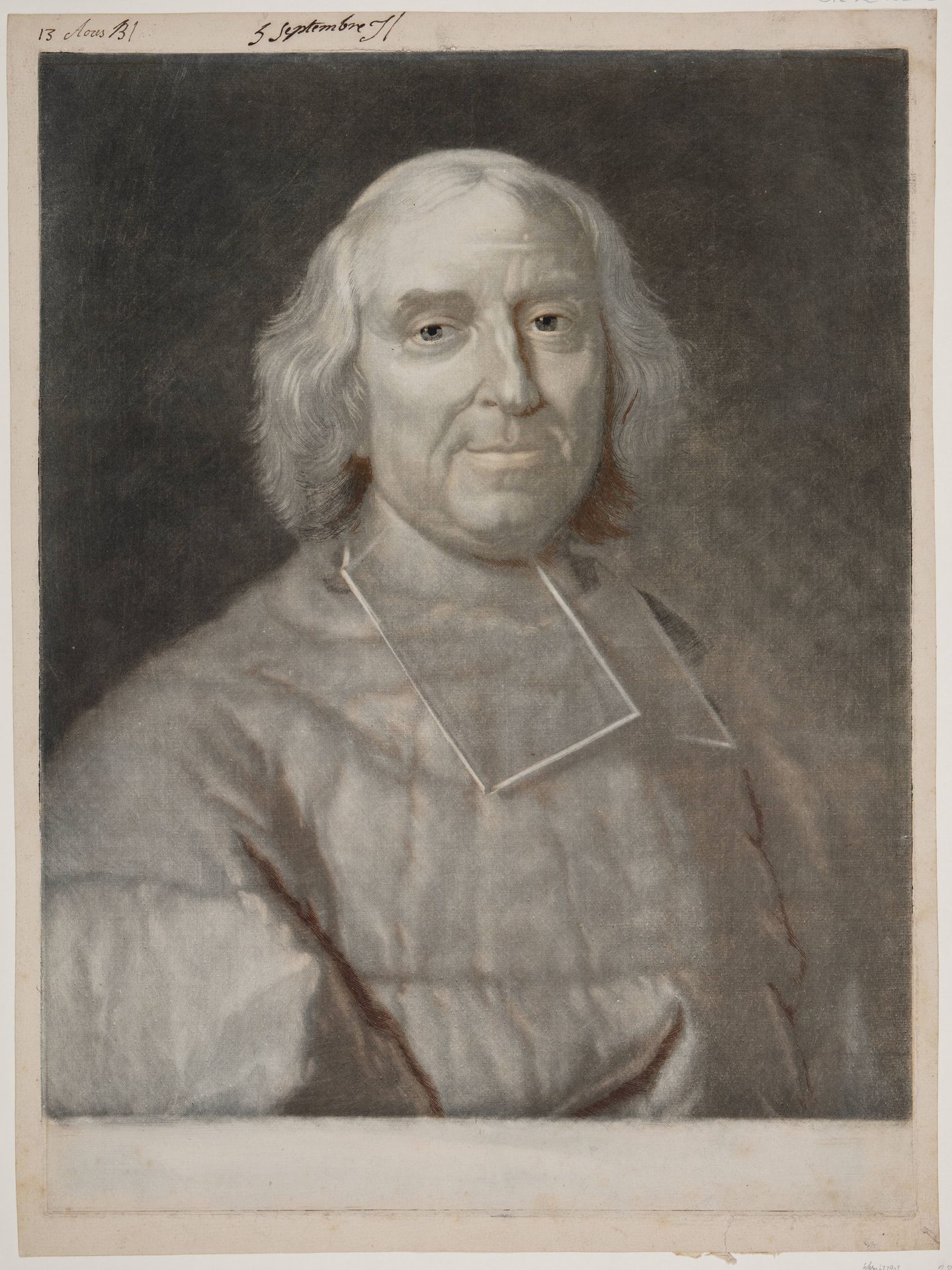 Kardinal André Hercule de Fleury by Jakob Christof Le Blon