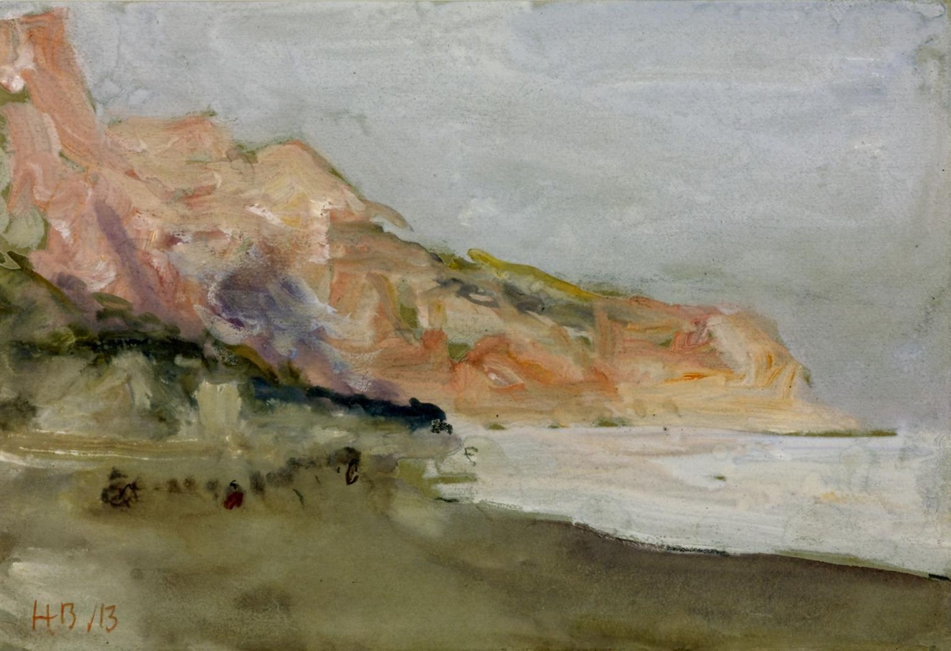 Les Rochers Rouges by Hercules Brabazon Brabazon