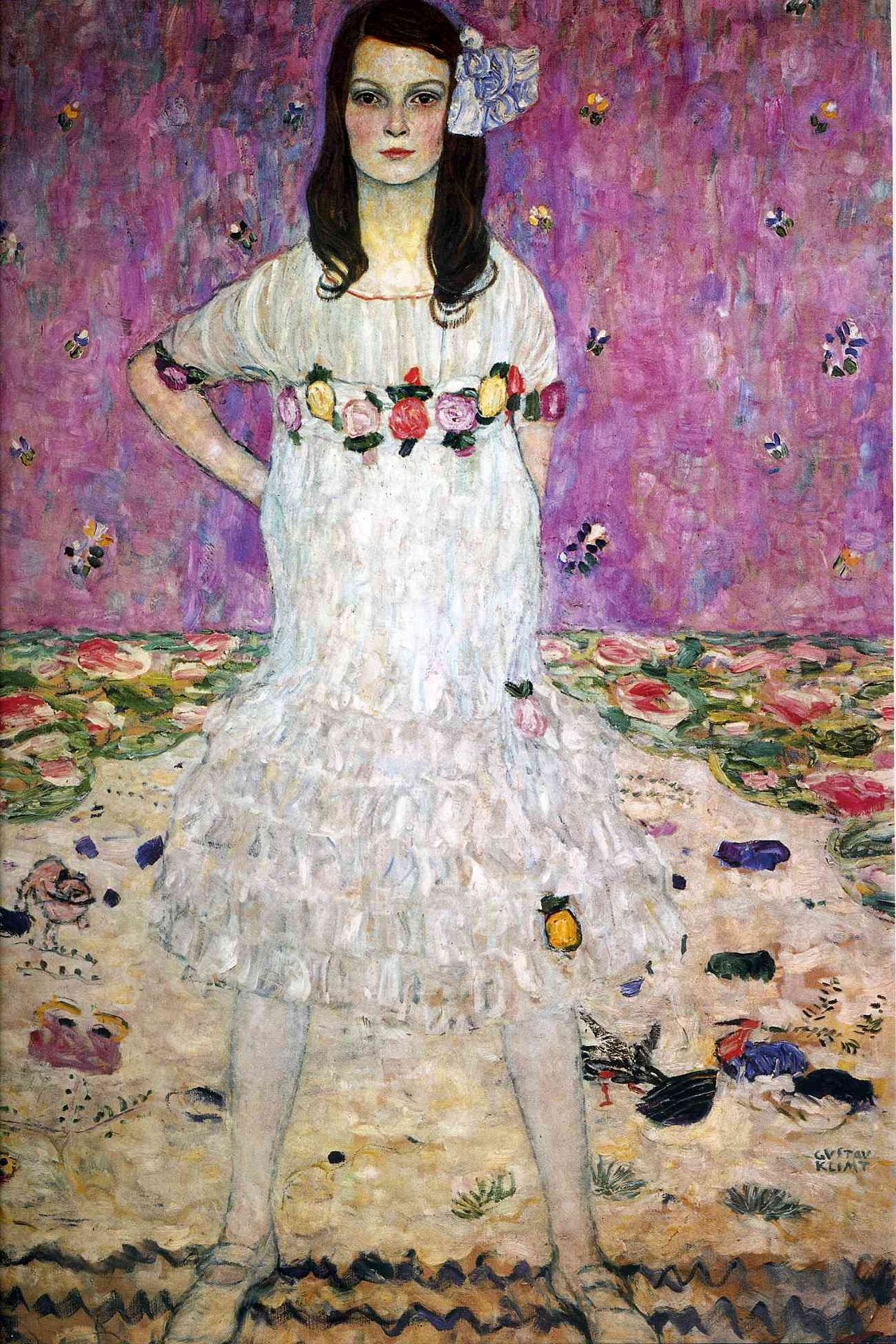 Mada Primavesi by Gustav Klimt