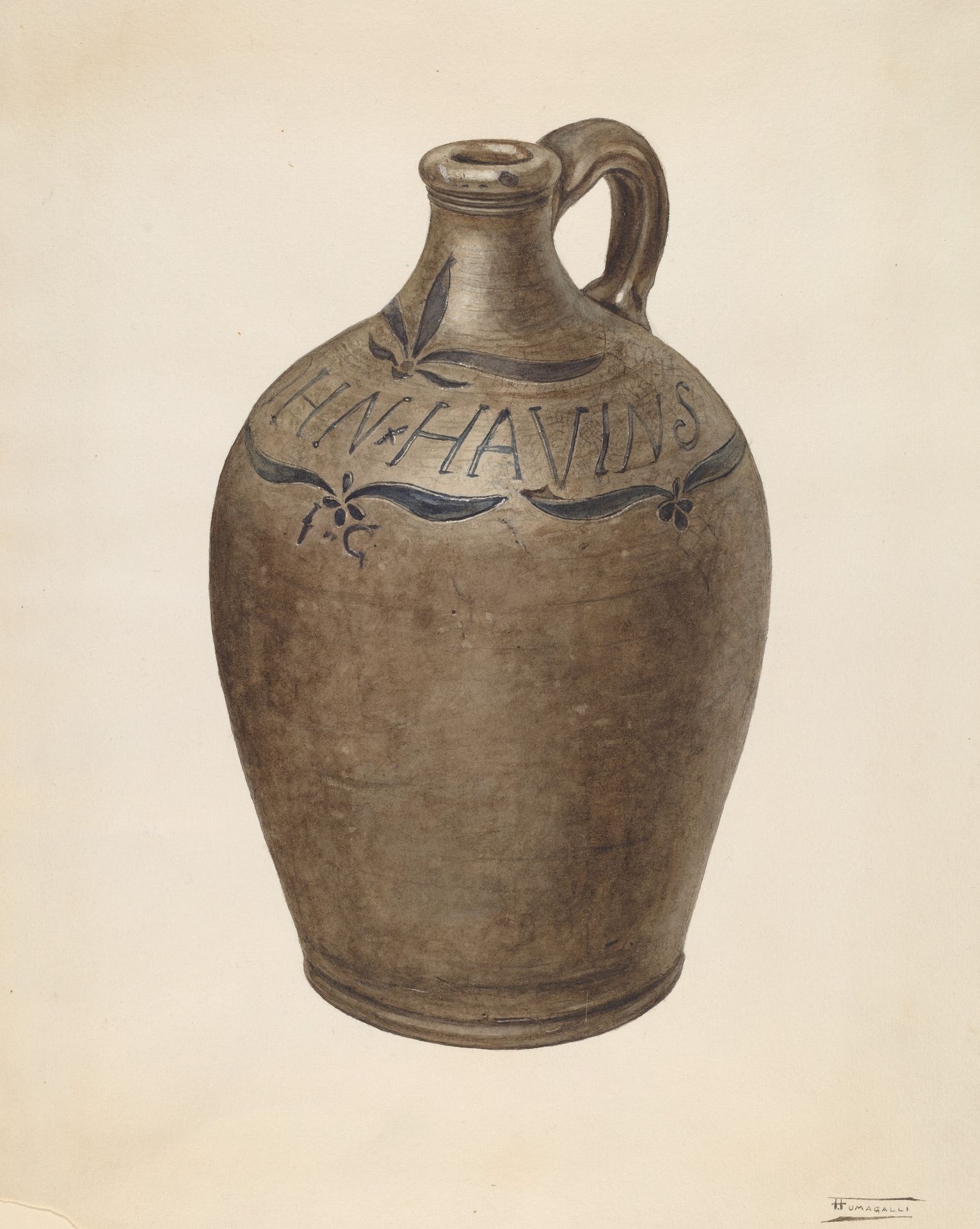 Jug by Frank Fumagalli