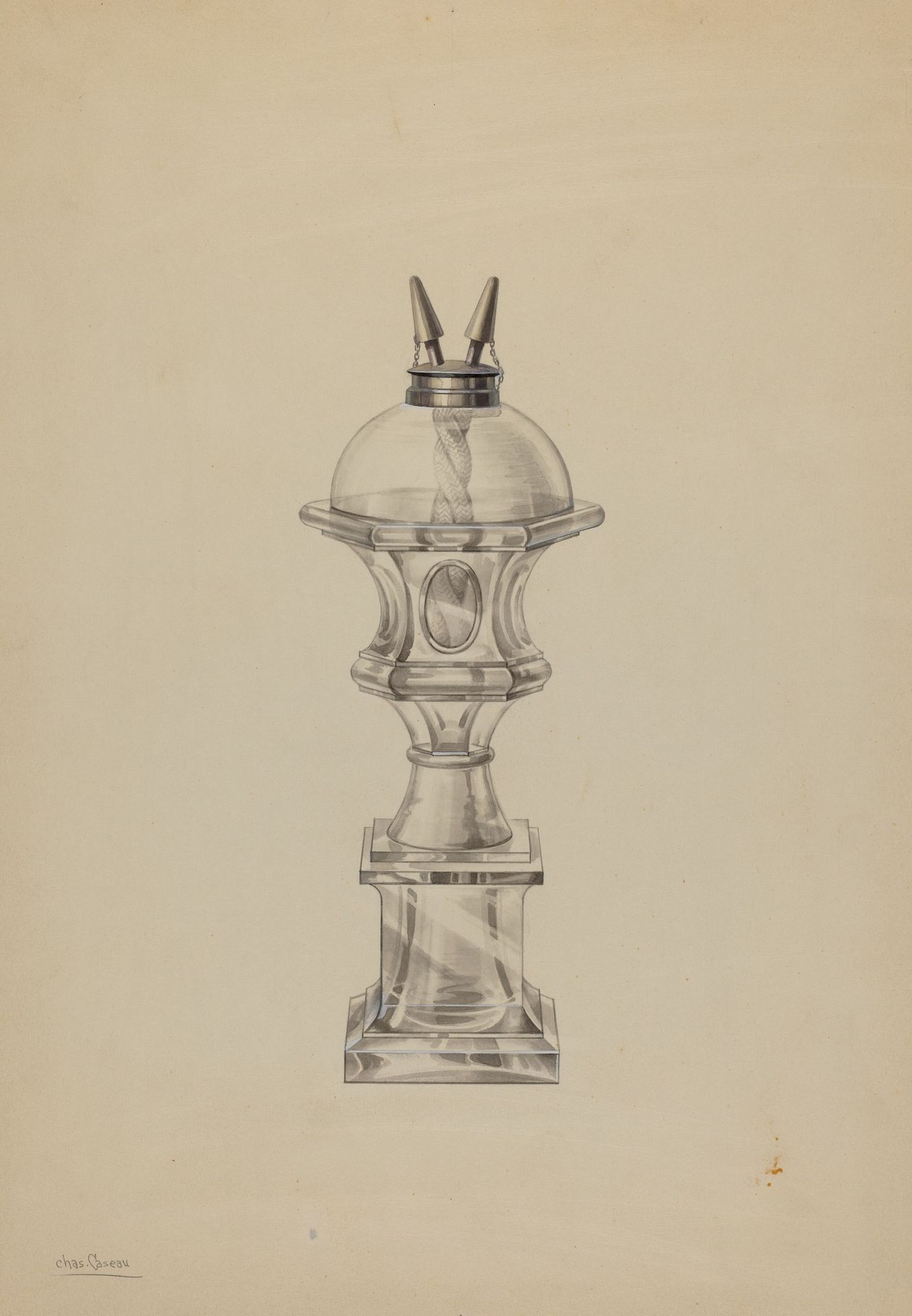 Lamp by Charles Caseau