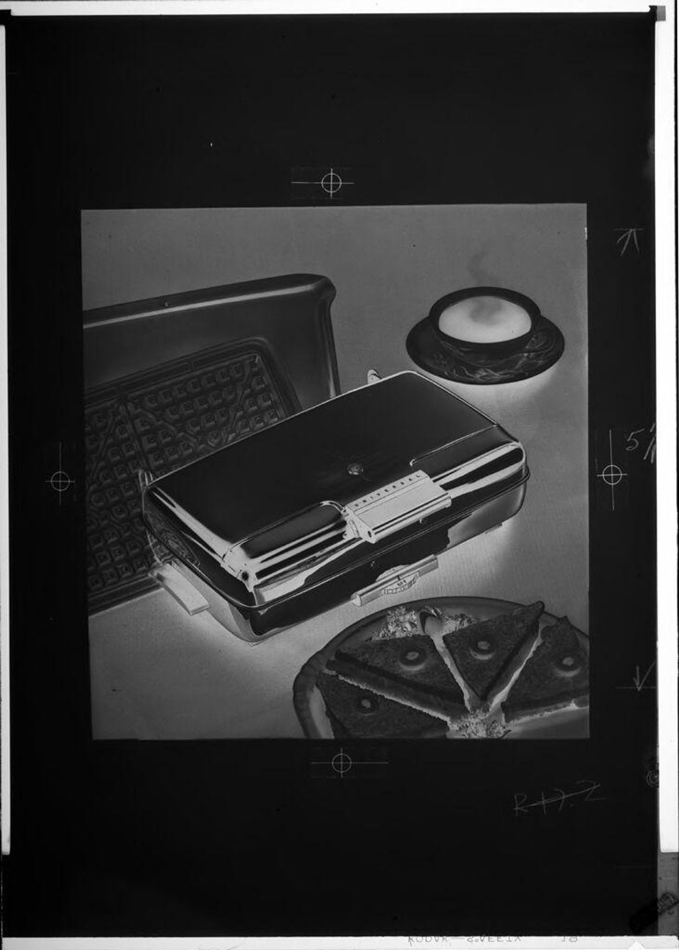 Untitled (advertisement for waffle iron) by Robert Burian