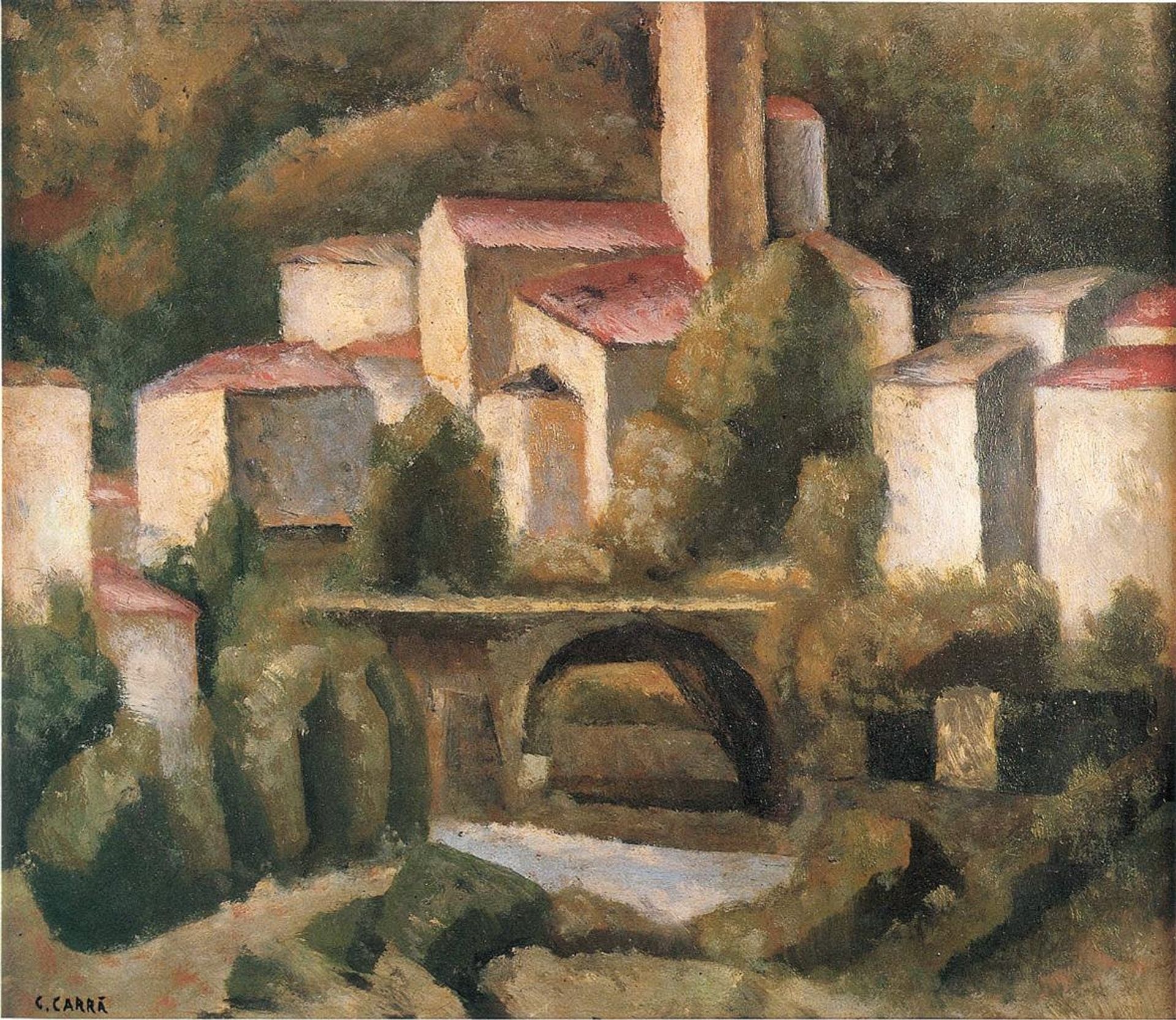 San-Giacomo-di-Varallo by Carlo Carra