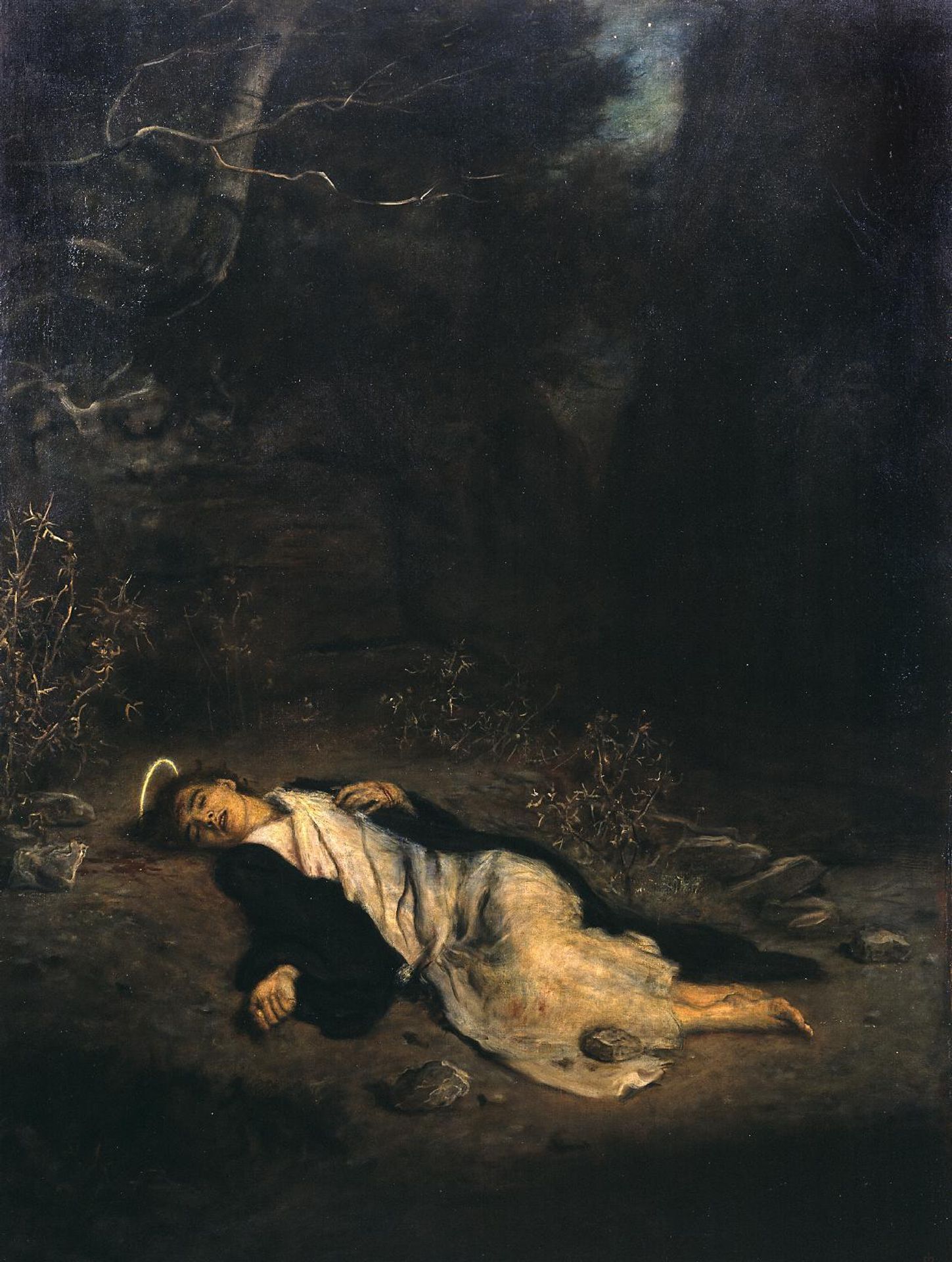 Saint Stephen by Sir John Everett Millais
