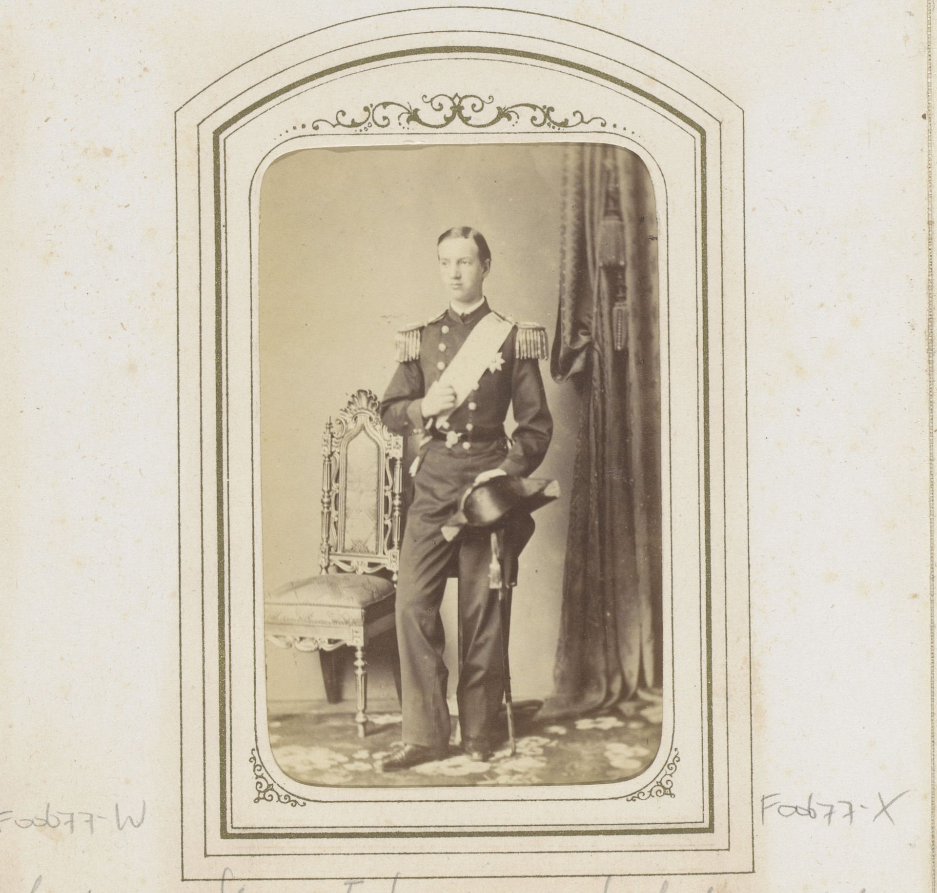 Portret van George I, koning van Griekenland by Georg Emil Hansen