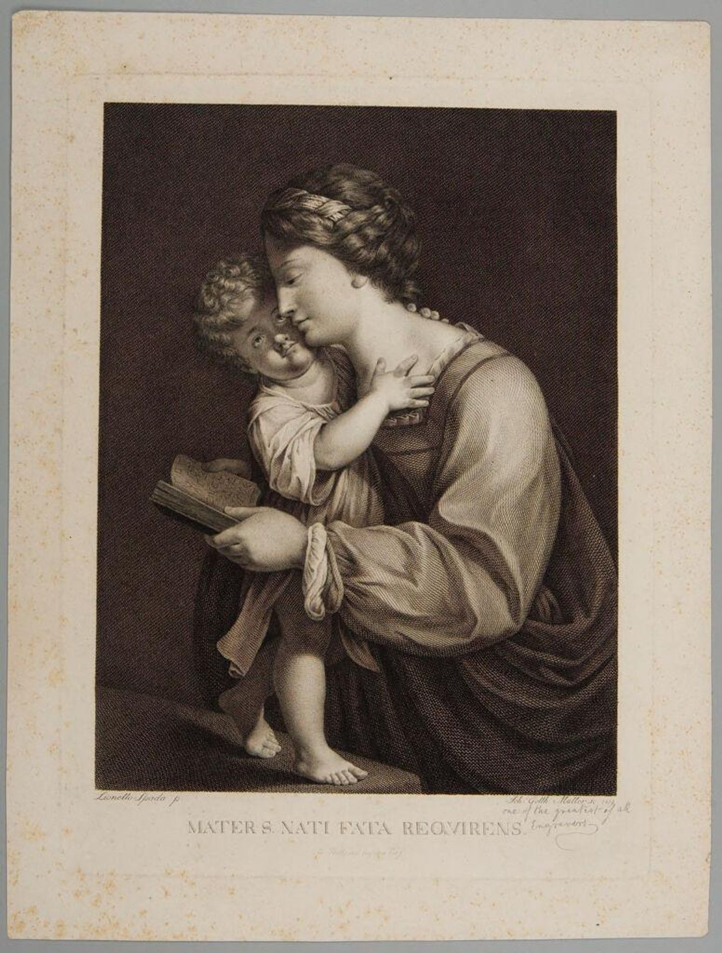 Madonna and Child by Johann Gotthard Müller