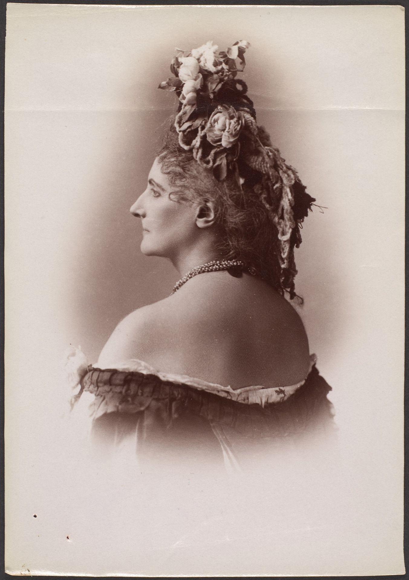 [Countess de Castiglione, from Série des Roses] by Pierre-Louis Pierson