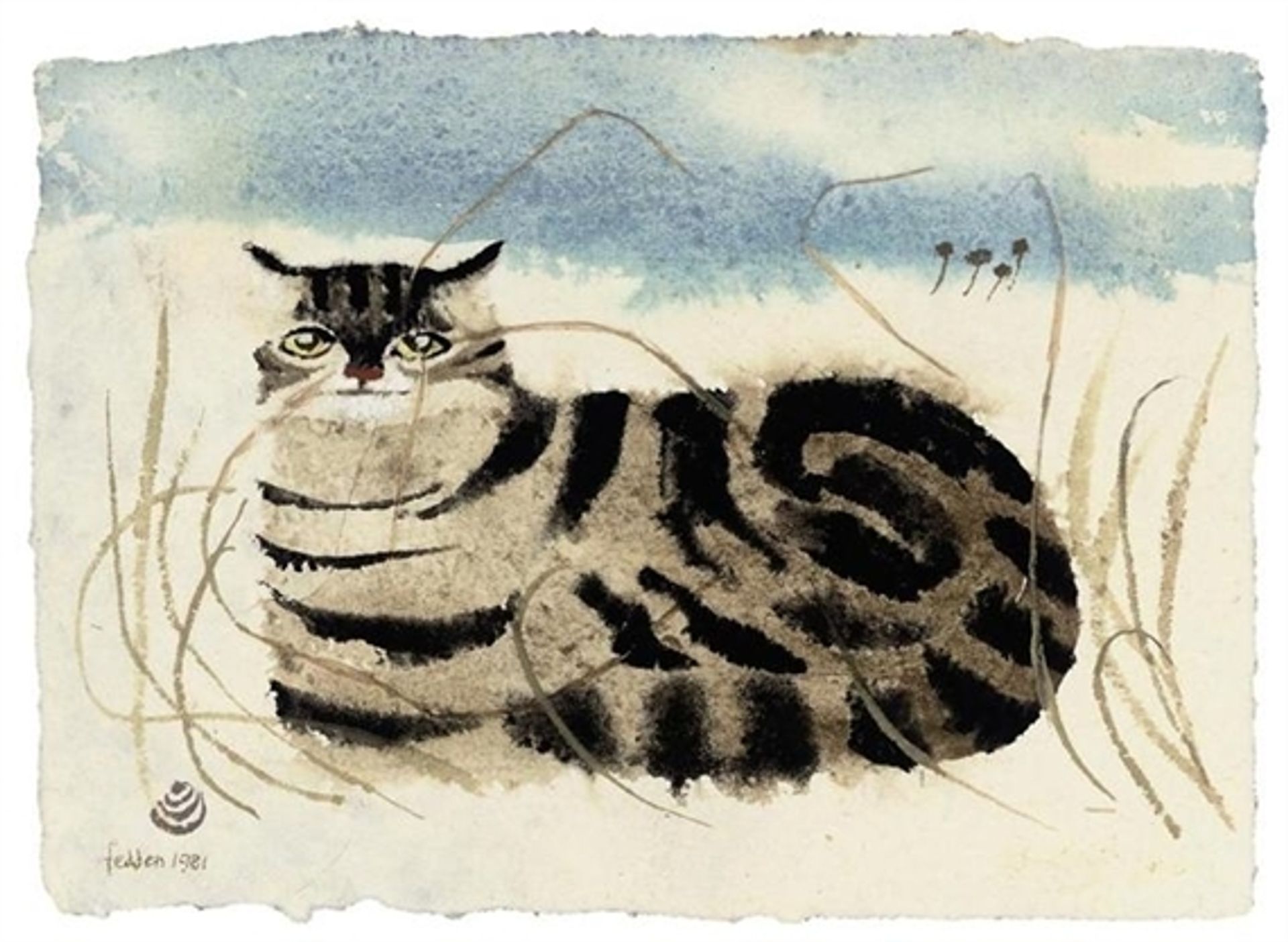 Cat by Mary Fedden