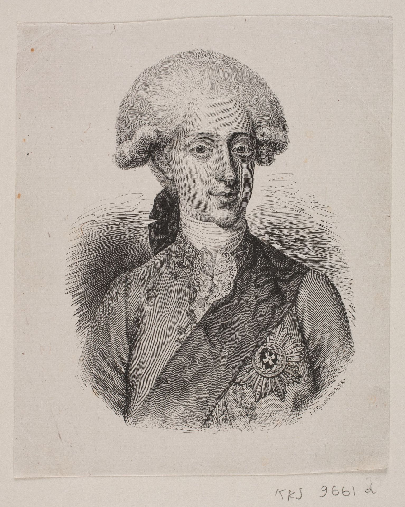 Frederik VI som kronprins by Herman Rudolf Müller