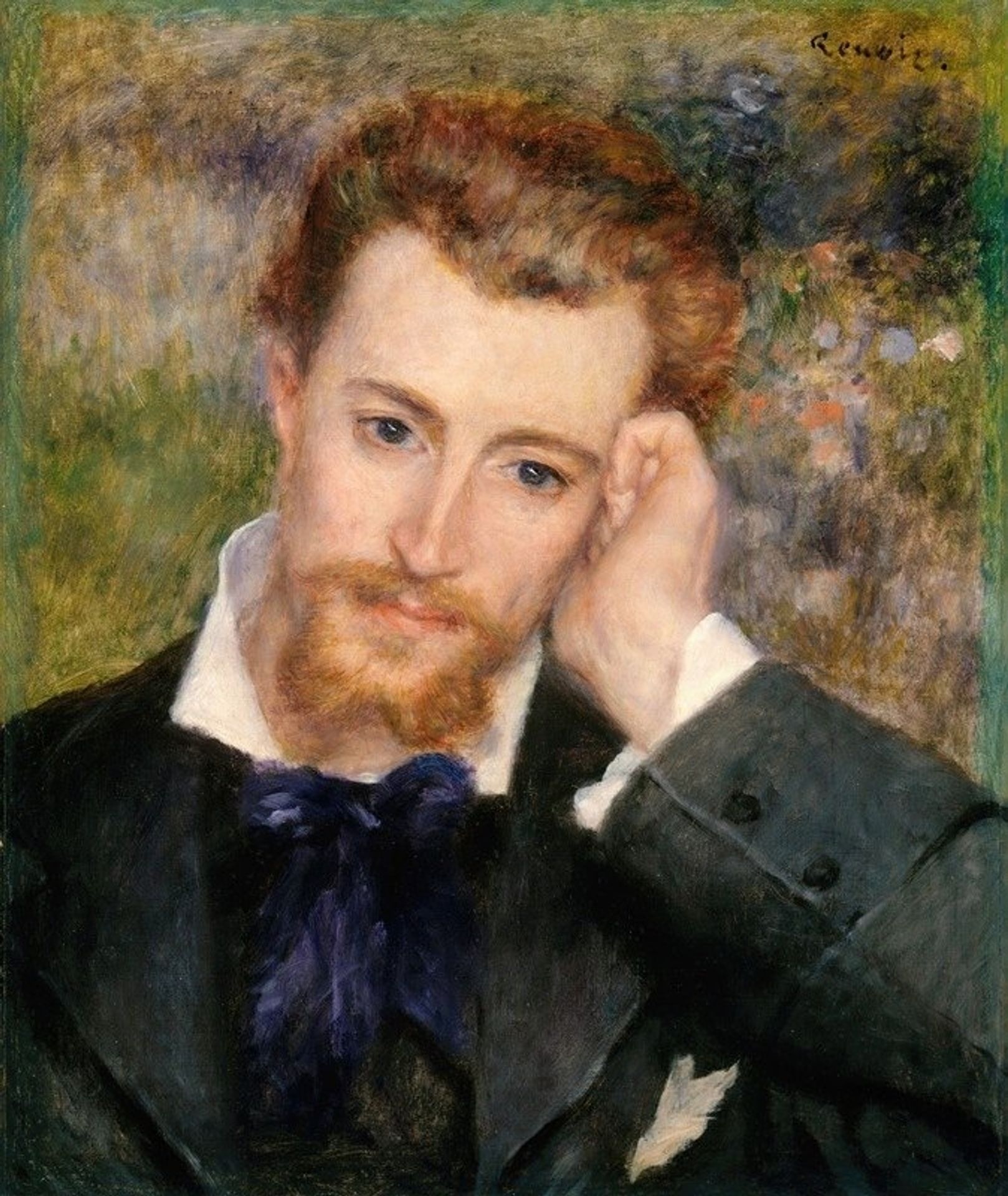 Eugène Murer by Pierre-Auguste Renoir