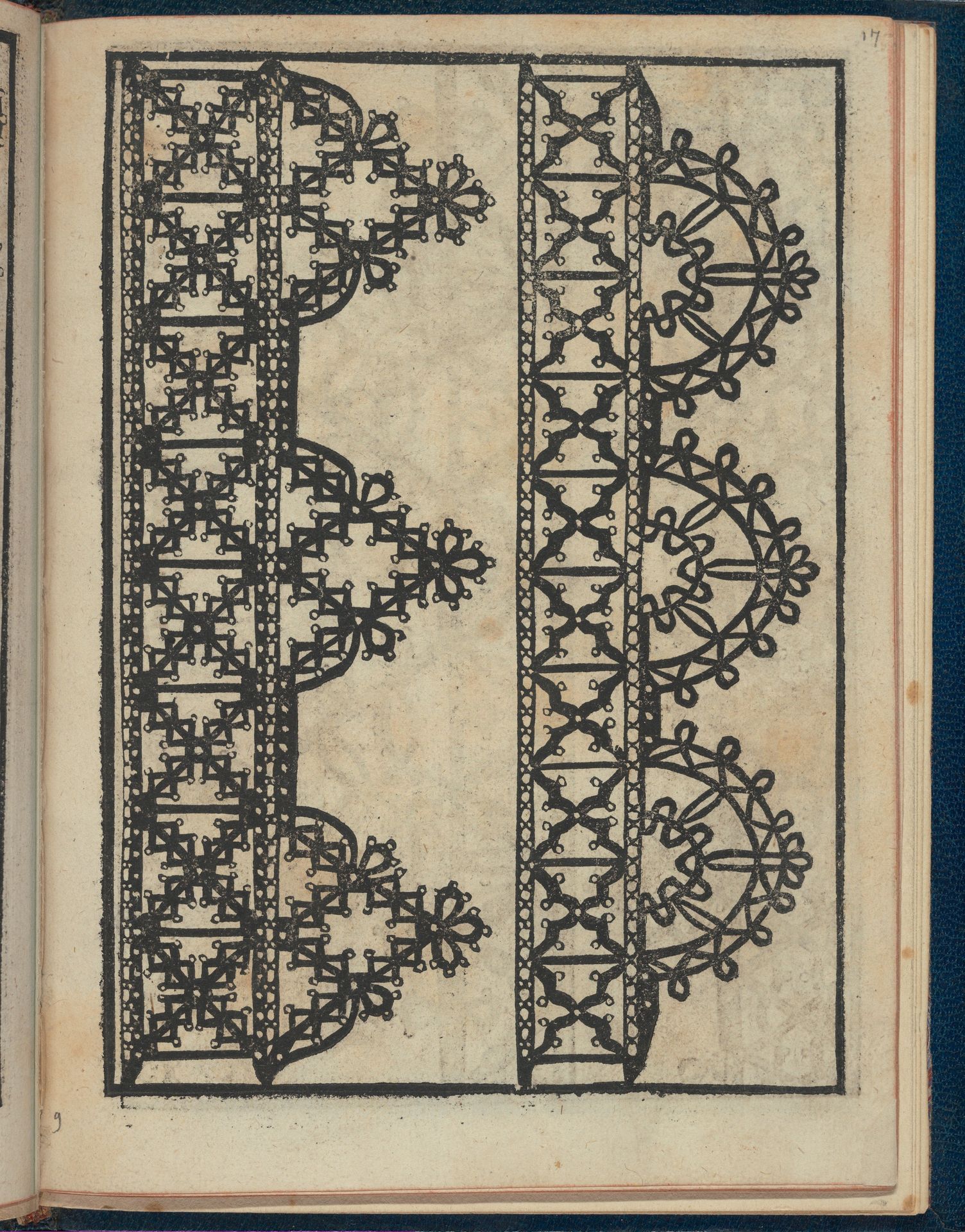 Le Pompe: Opera Nova, page 9 (recto) by Giovanni Battista & Marchio Sessa