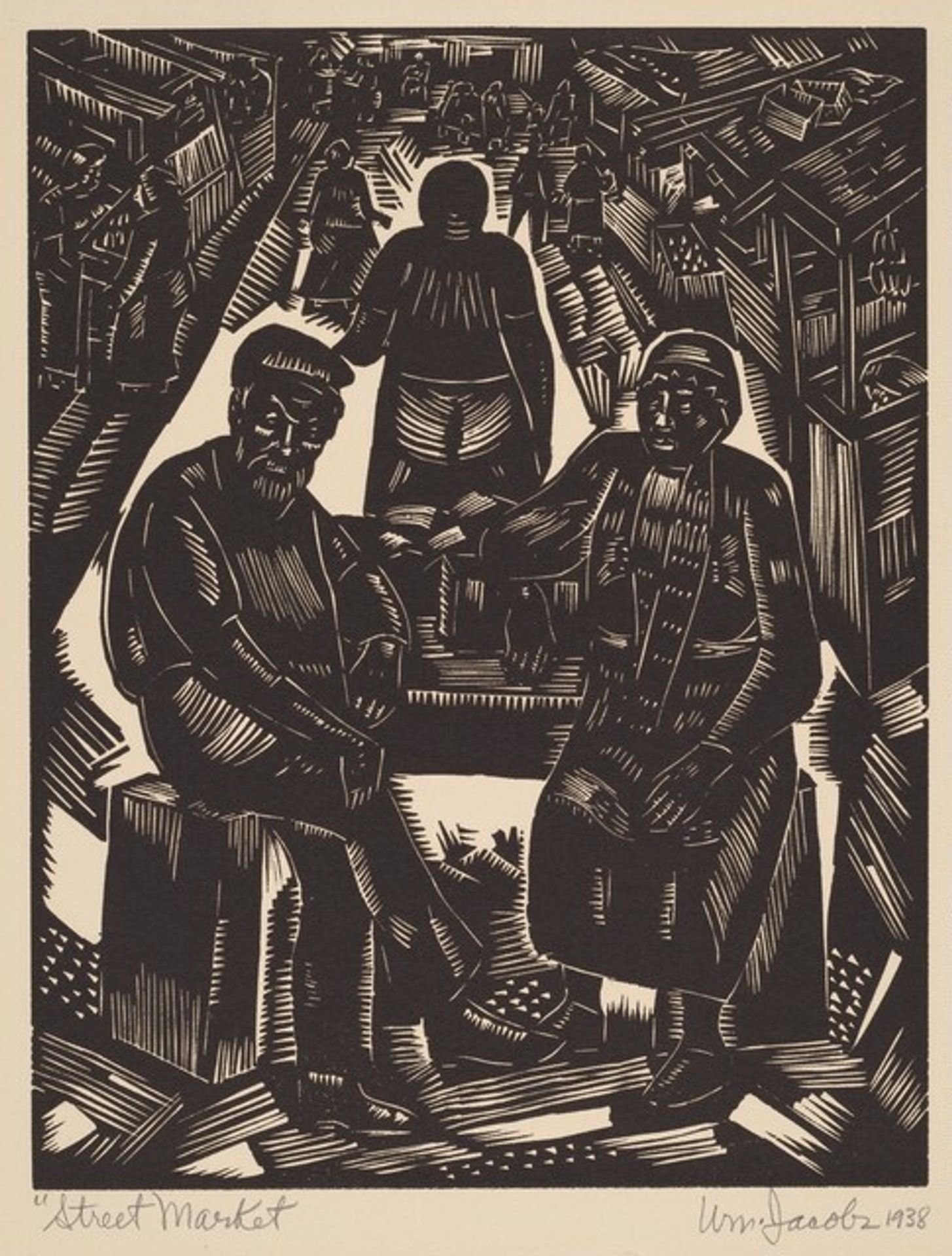 Street Market by William Jacobs