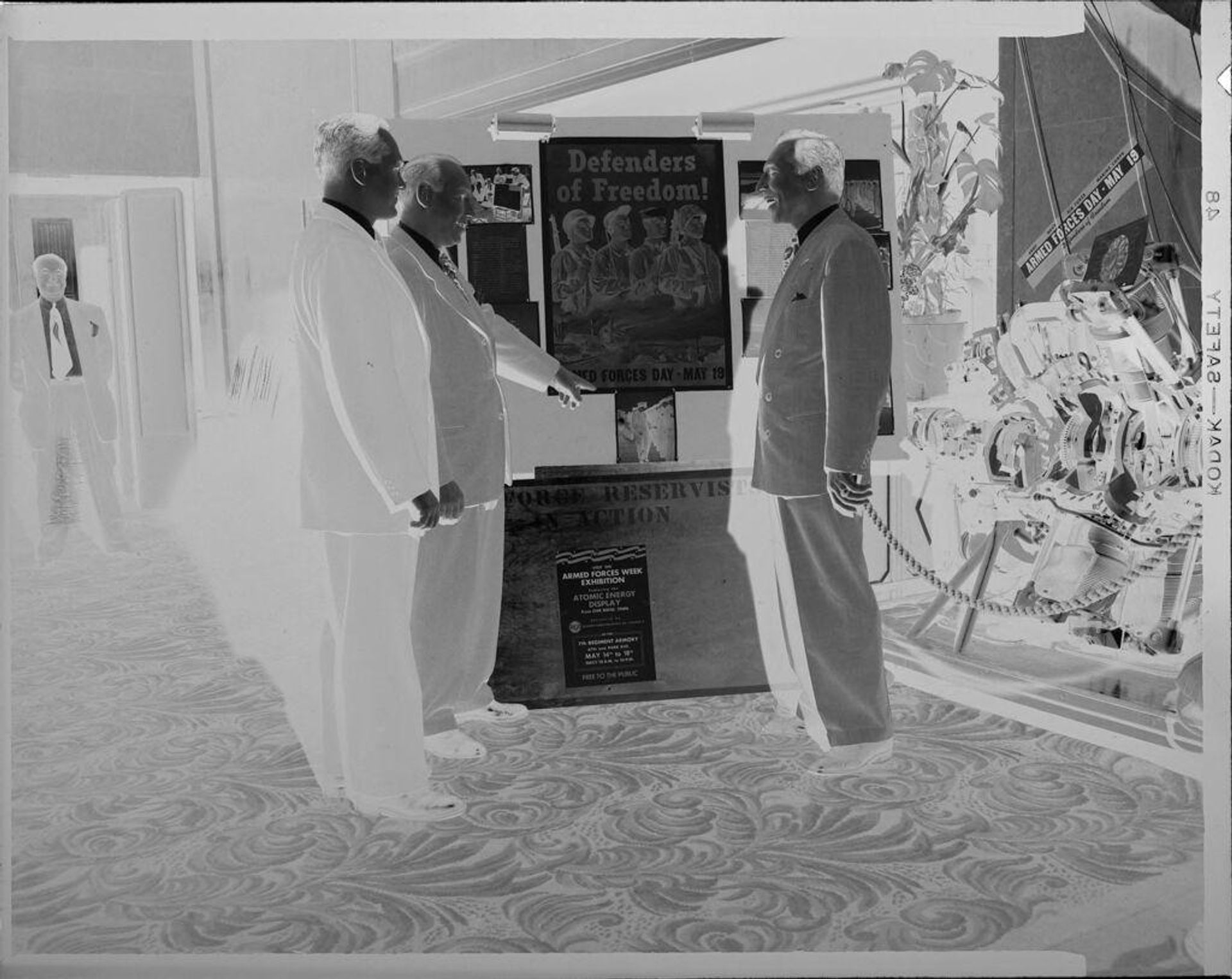 Untitled (Armed Forces display) by Peter James Studio