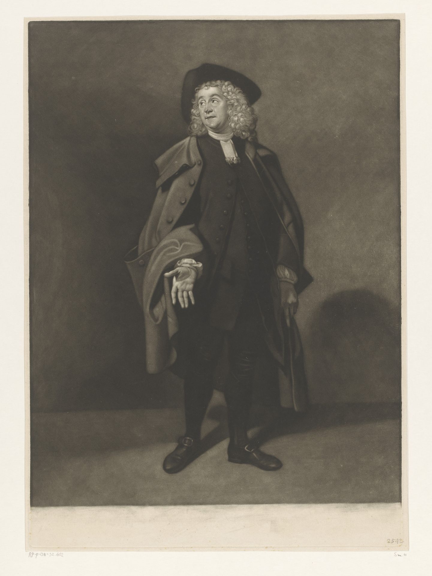 Portret van John Moody by Giuseppe Filippo Liberati Marchi