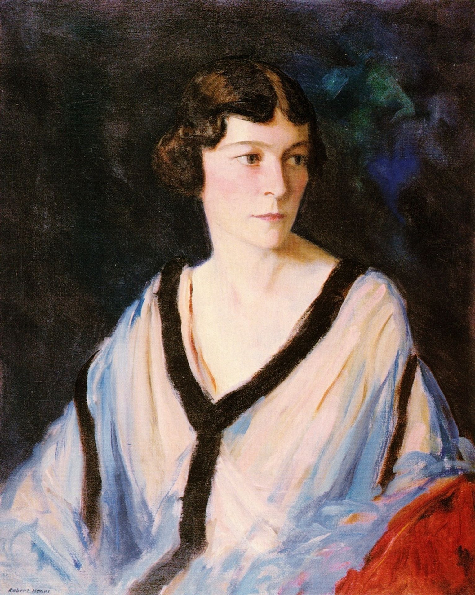 Portrait of Mrs. Edward H. (Catherine) Bennett by Robert Henri