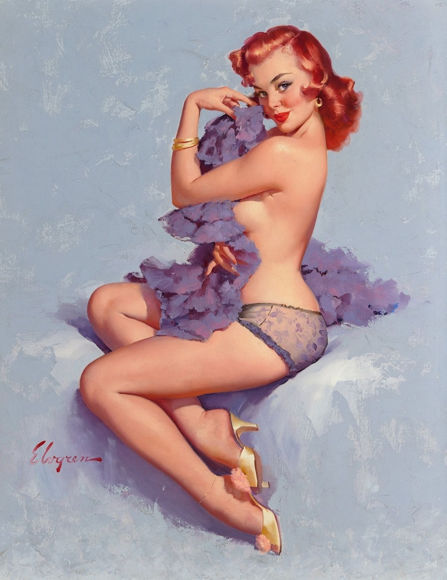 Roxanne by Gil Elvgren