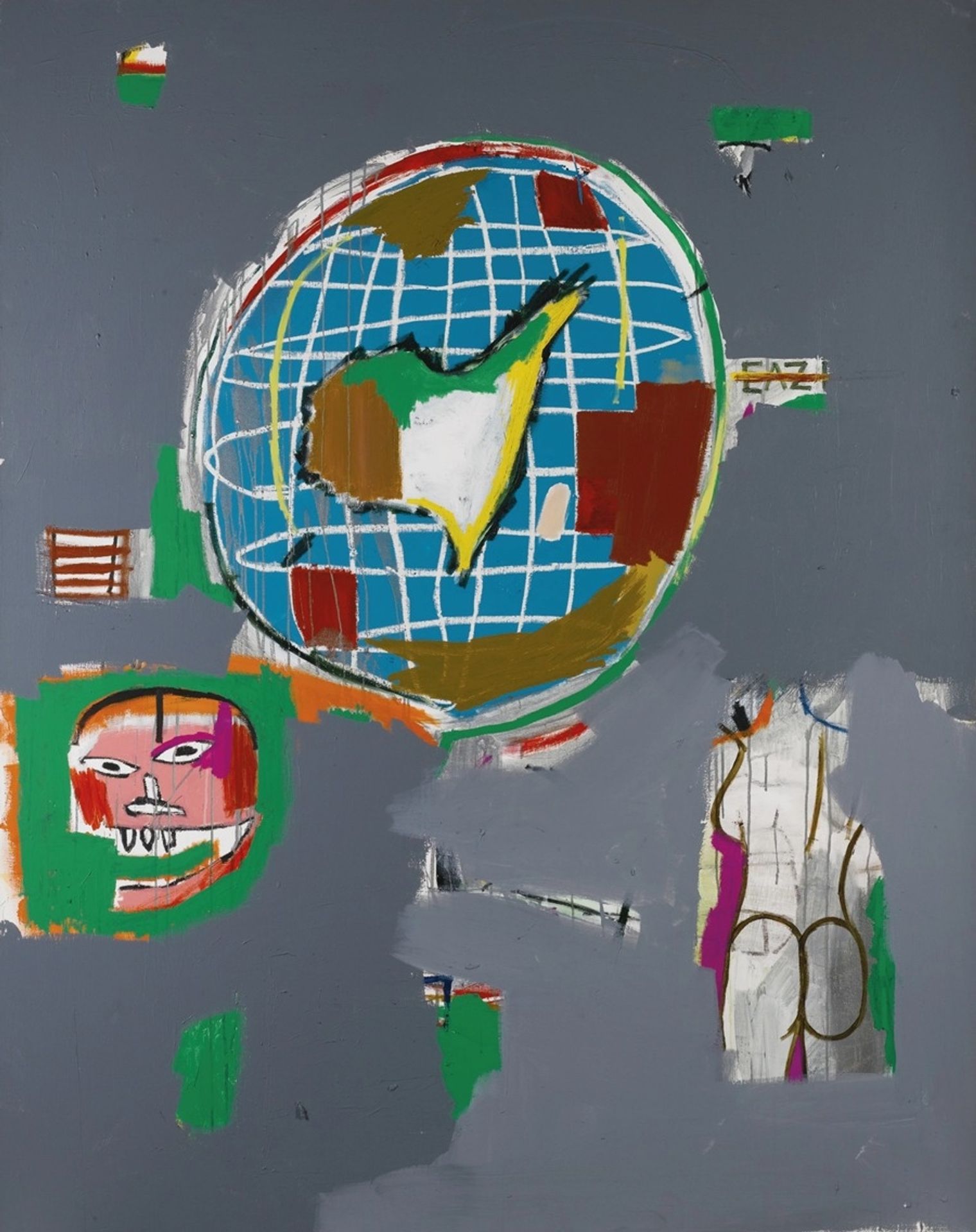 At Large by Jean-Michel Basquiat