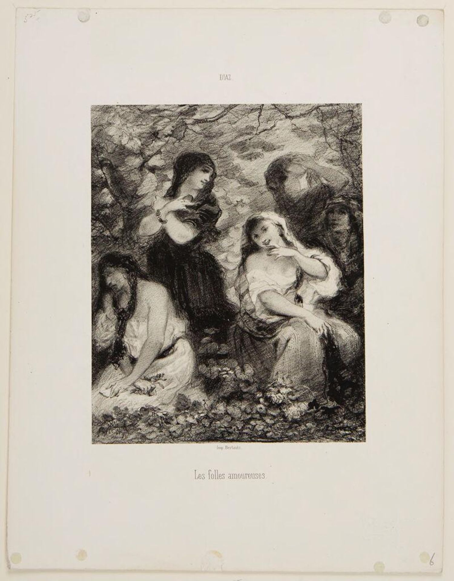 Amorous Fools by Narcisse Virgile Diaz de la PeÃ±a