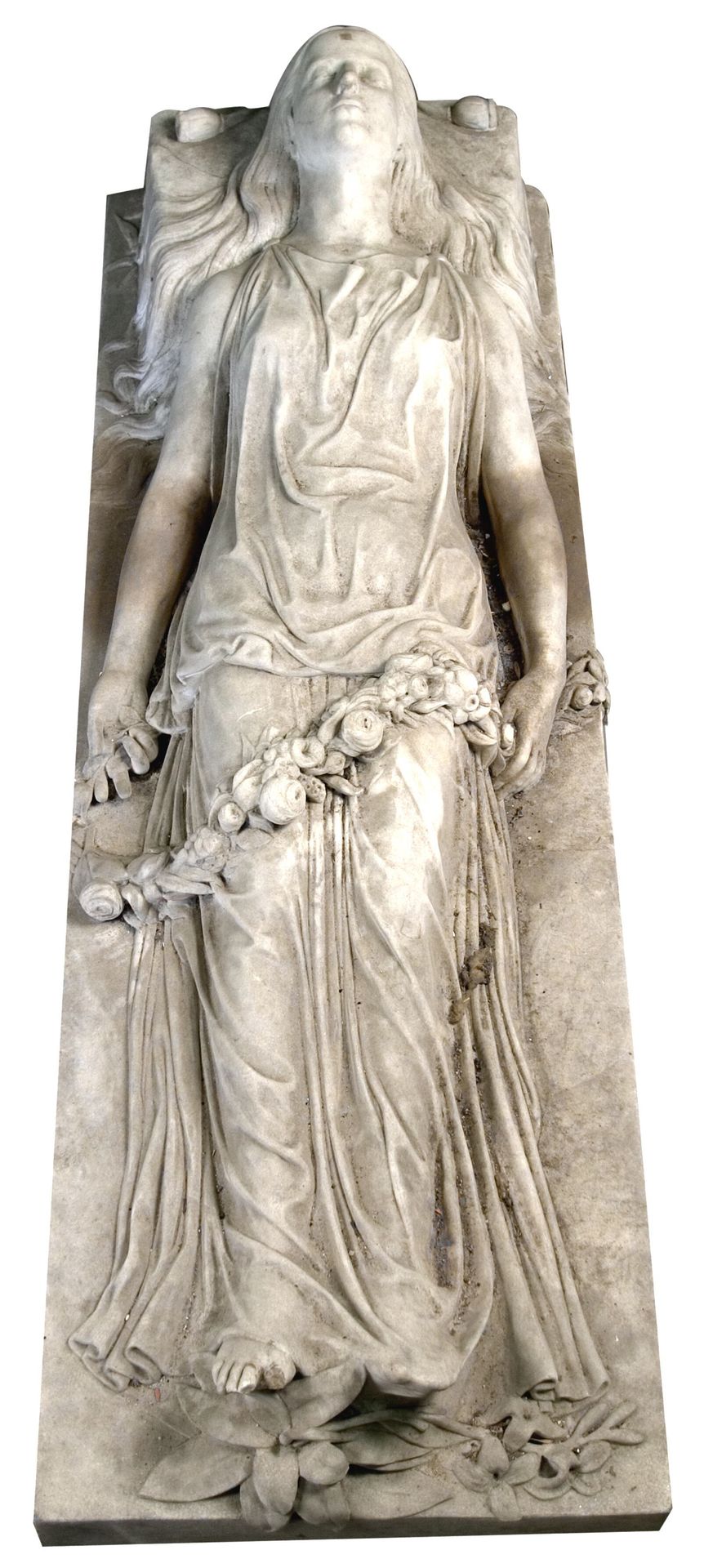 Gravmæle over Alma Goethe by J.A. Jerichau (I)