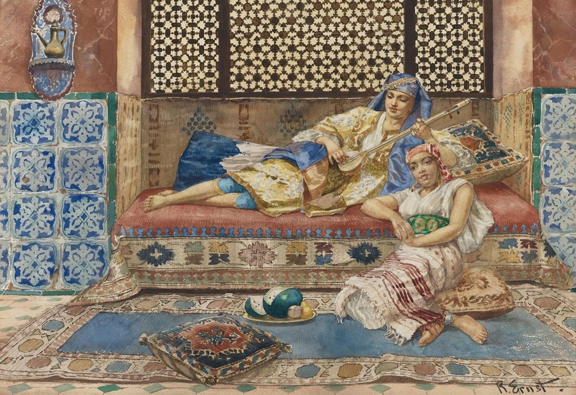 Harem song by Rudolf Ernst