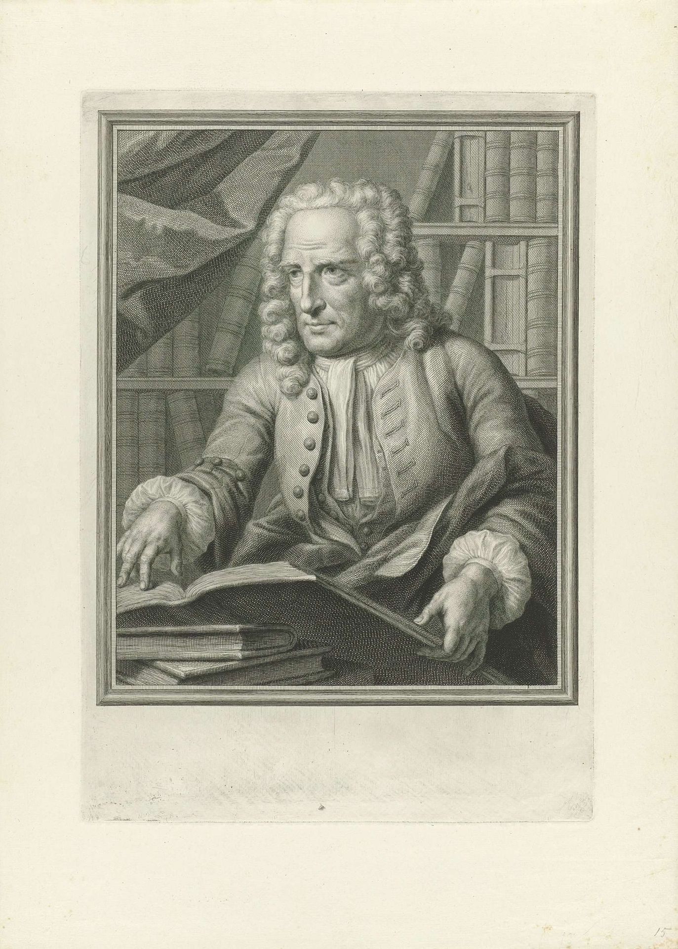 Portret van François Fagel by Pieter Tanjé
