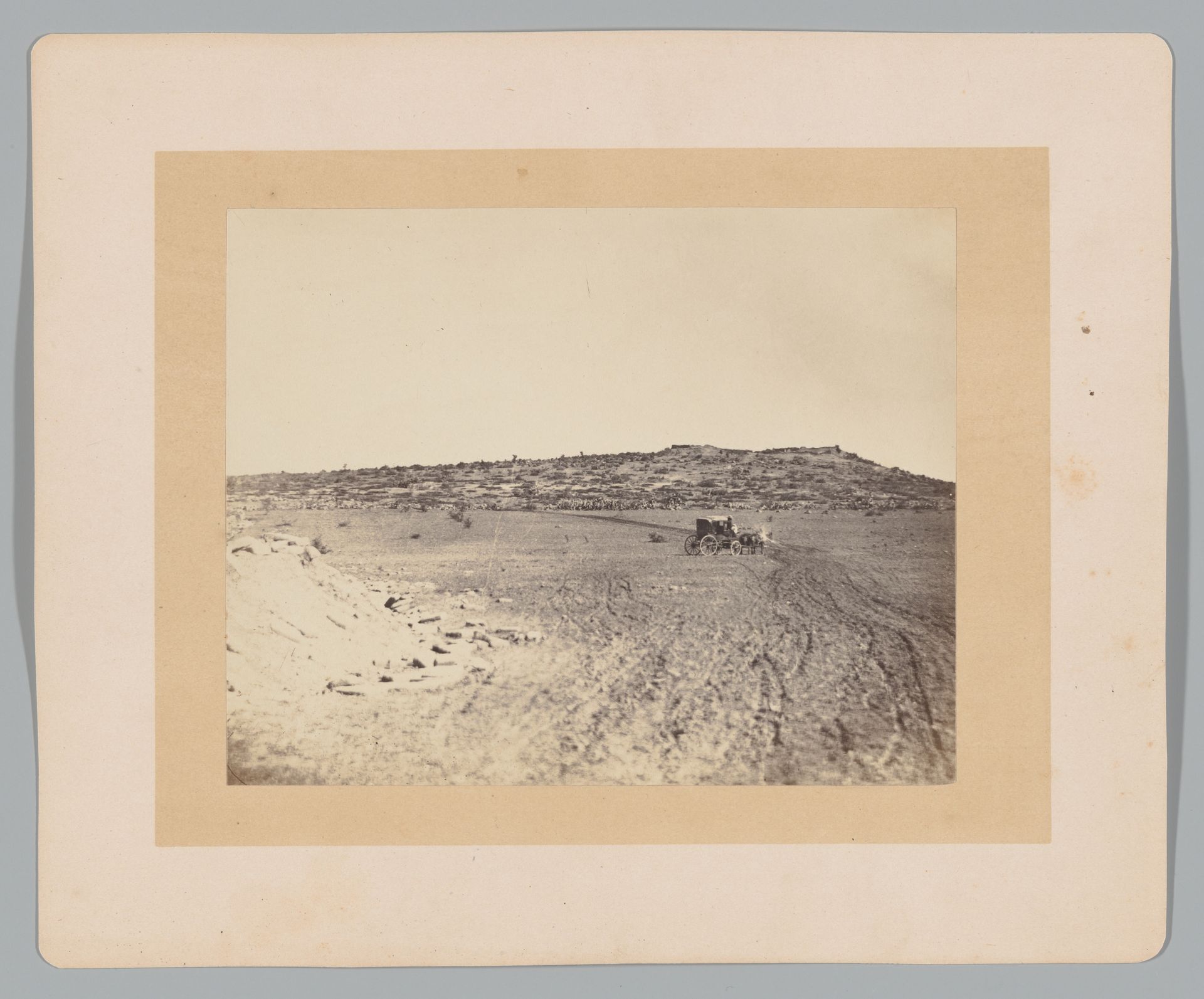 [Site of Execution of Emperor Maximilian] by François Aubert