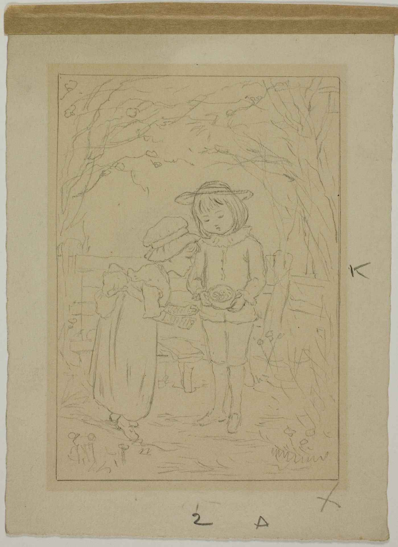 Discovery of Bird's Nest by Kate Greenaway