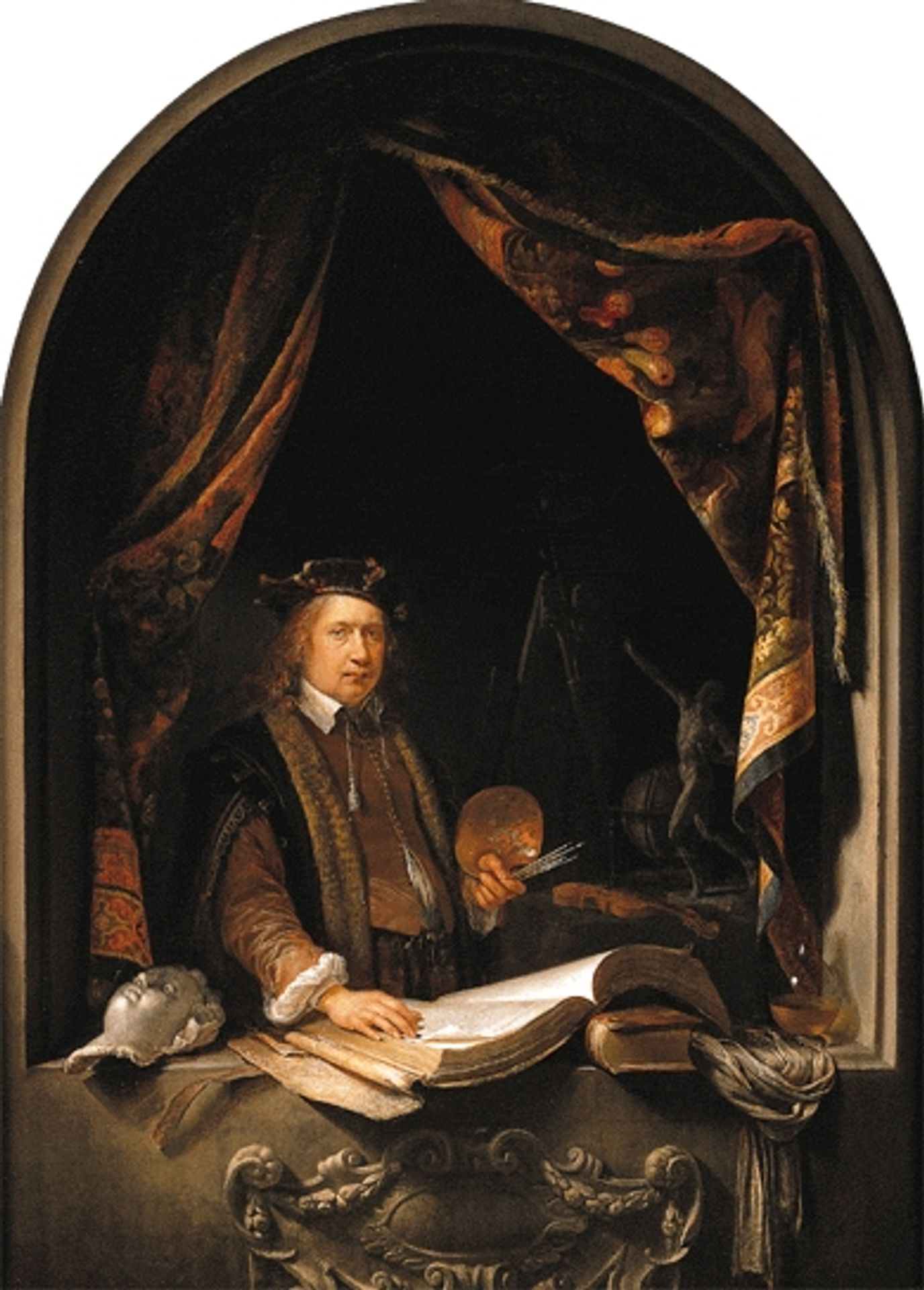 Self-Portrait by Gerrit Dou