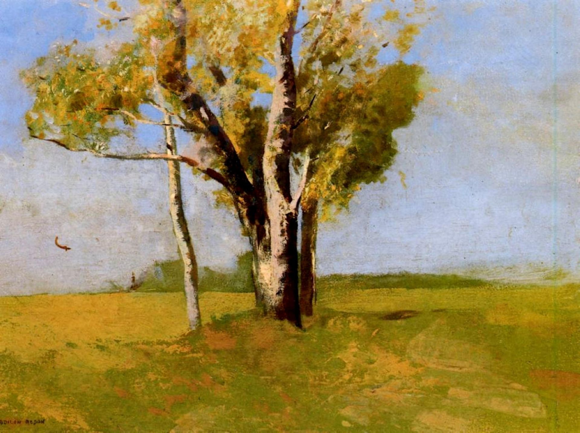 Trees by Odilon Redon