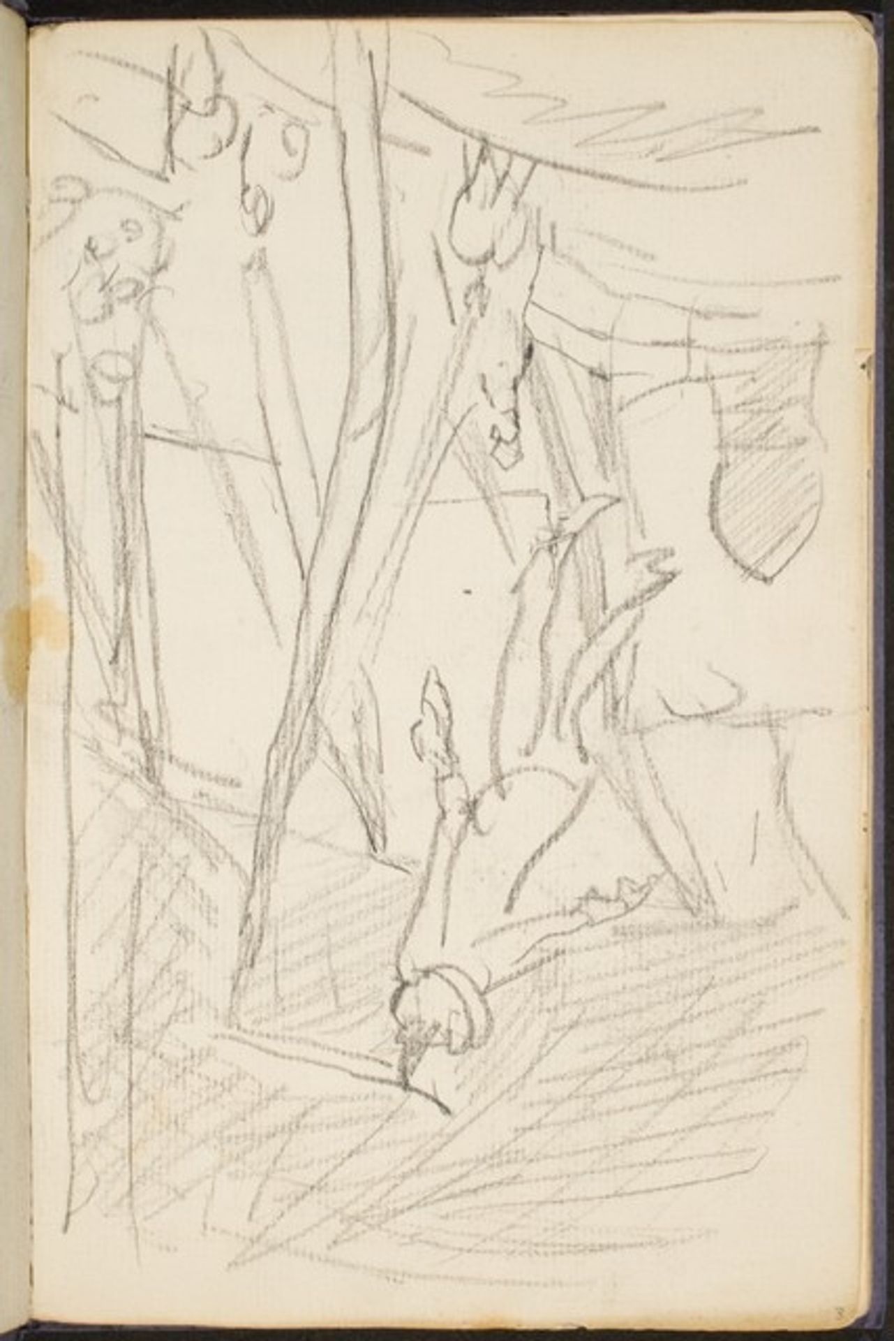 Zirkusszene (Circus Scene) [p. 3] by Max Beckmann